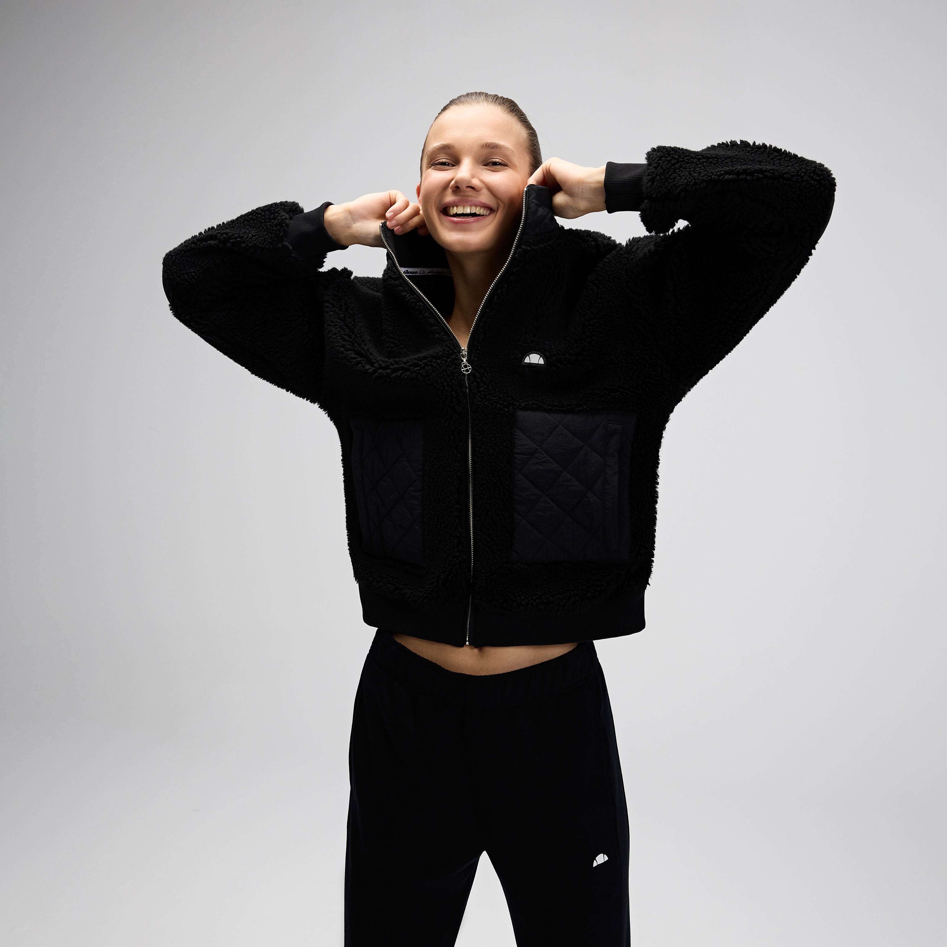 Ellesse Kadın Polar Mont EF525-BK