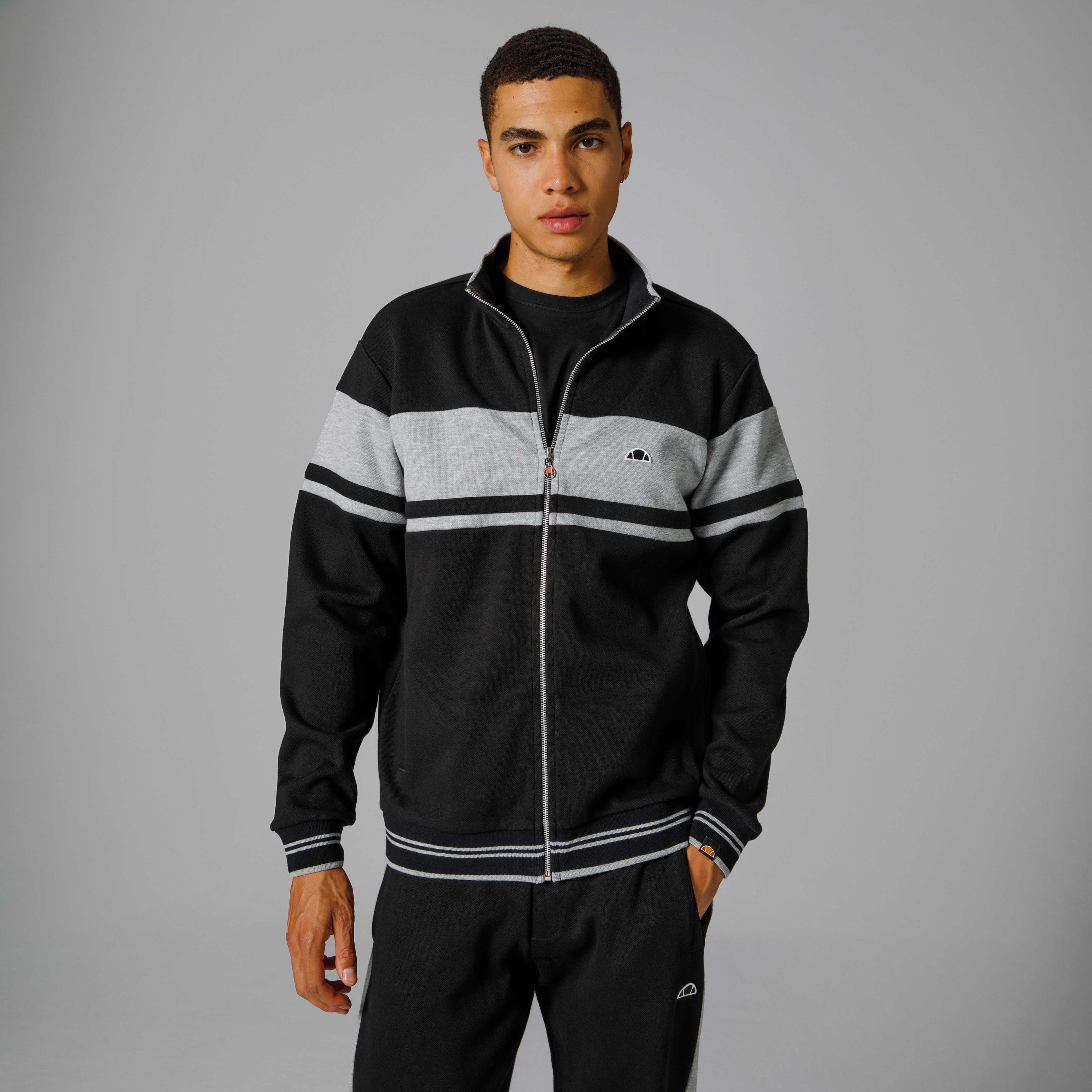 Ellesse Fermuarlı Erkek Sweatshirt EM209-BK
