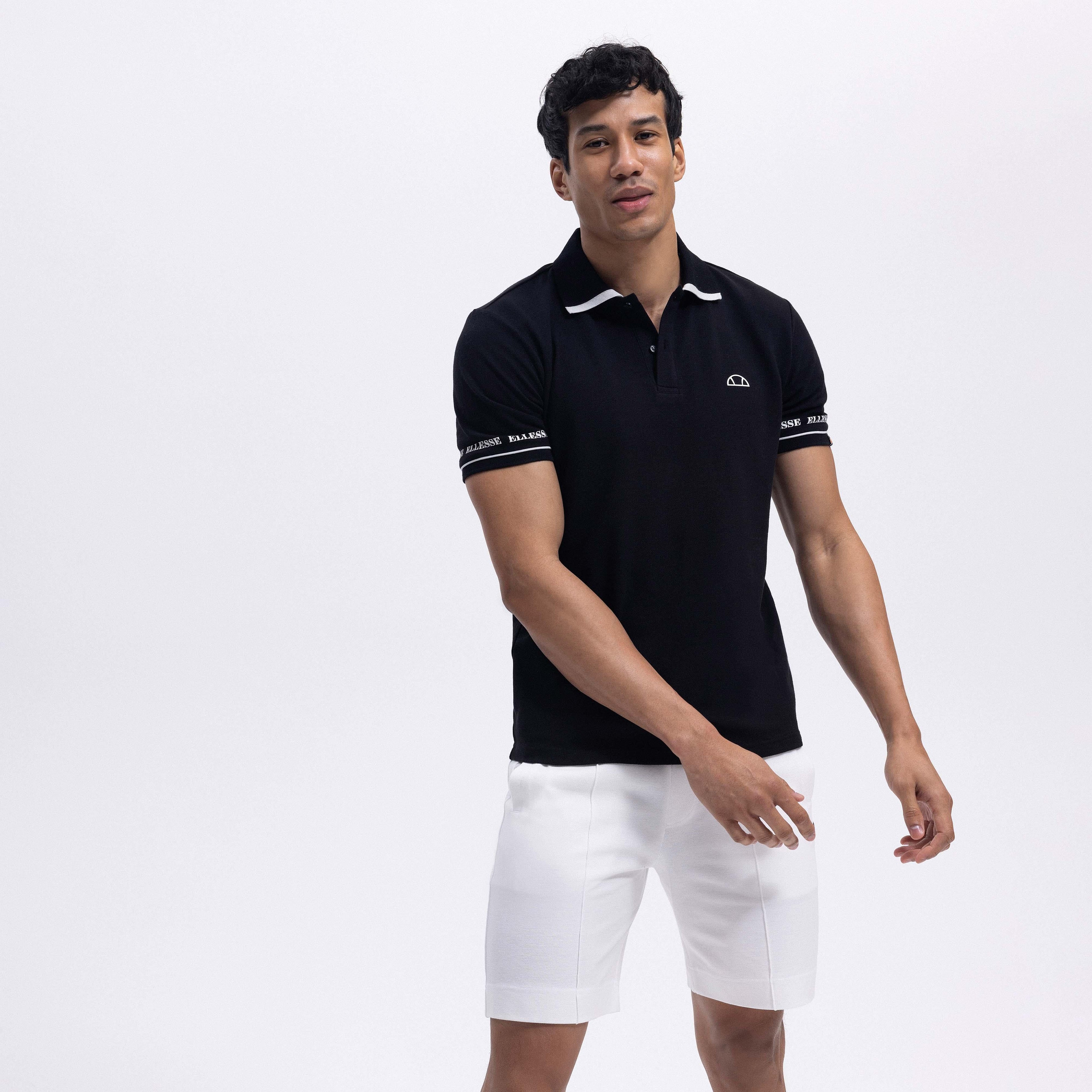 Ellesse Erkek Polo Yaka Tişört EM375-BK