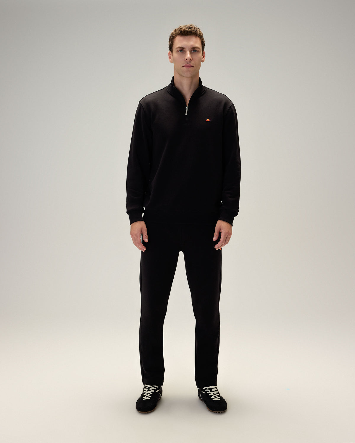 Ellesse Yarım Fermuarlı Erkek Sweatshirt 5WM3580-BK