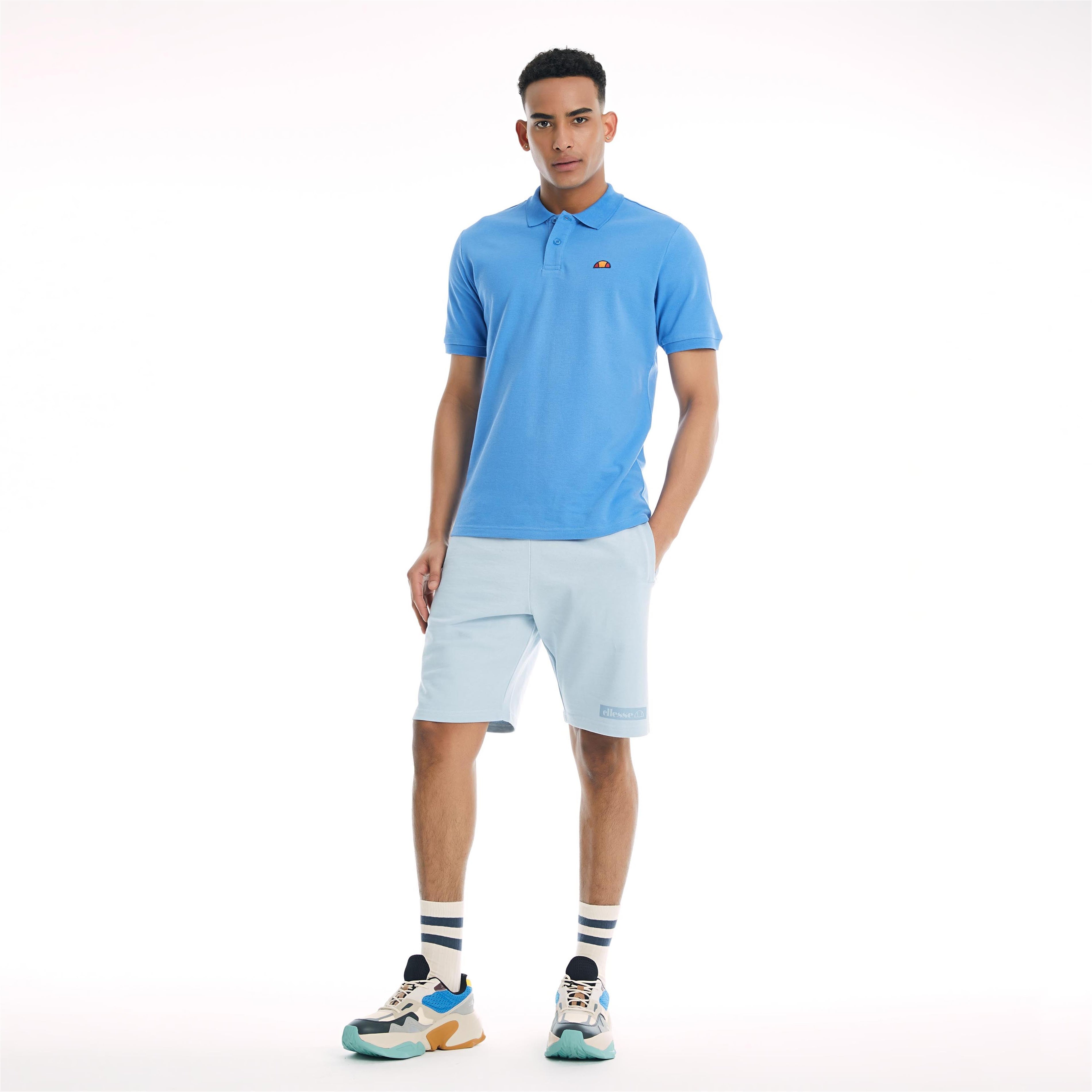 Ellesse Erkek Mavi Polo Tişört EM022-BL