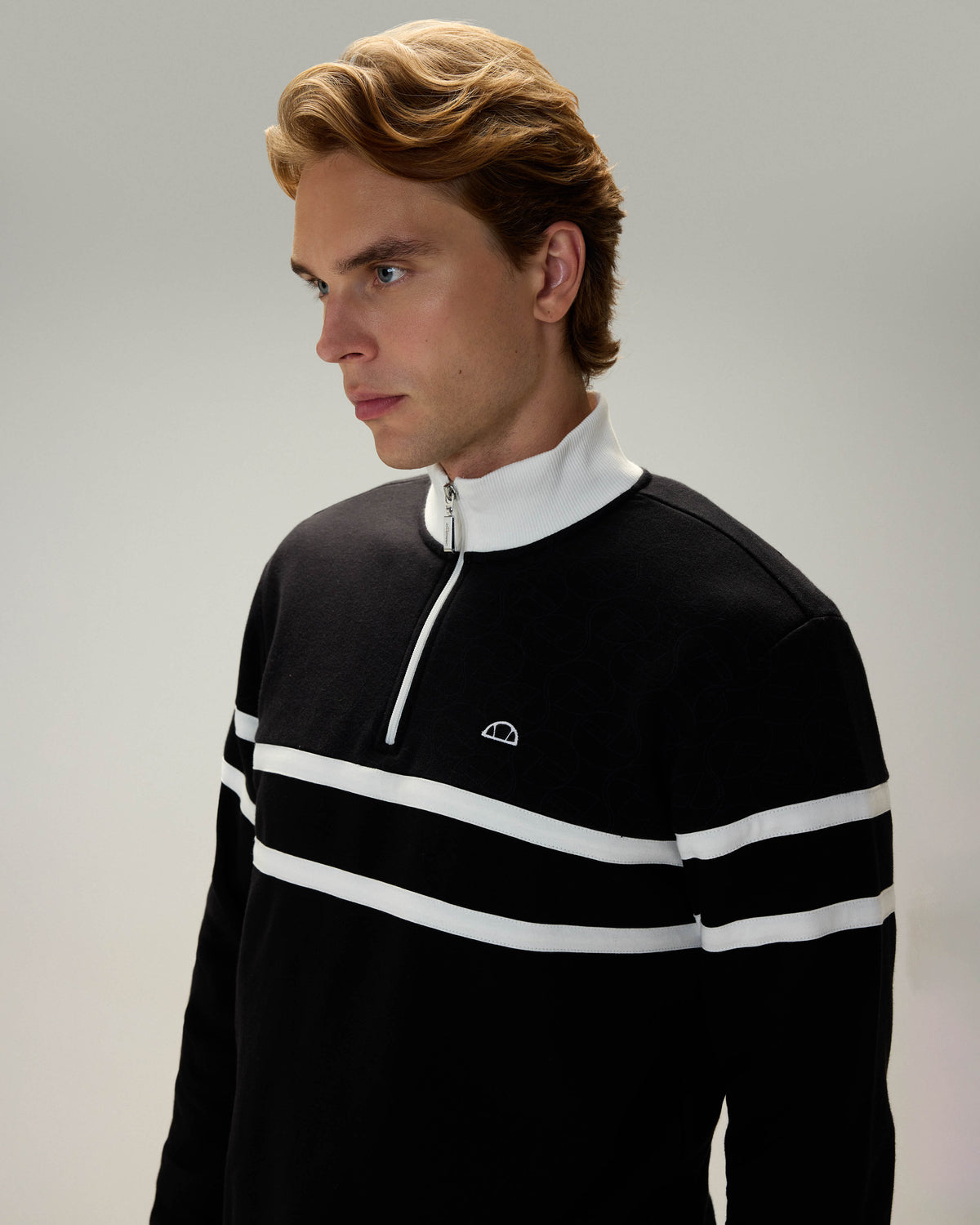 Ellesse Yarım Fermuarlı Erkek Sweatshirt 5wm1619-Bk