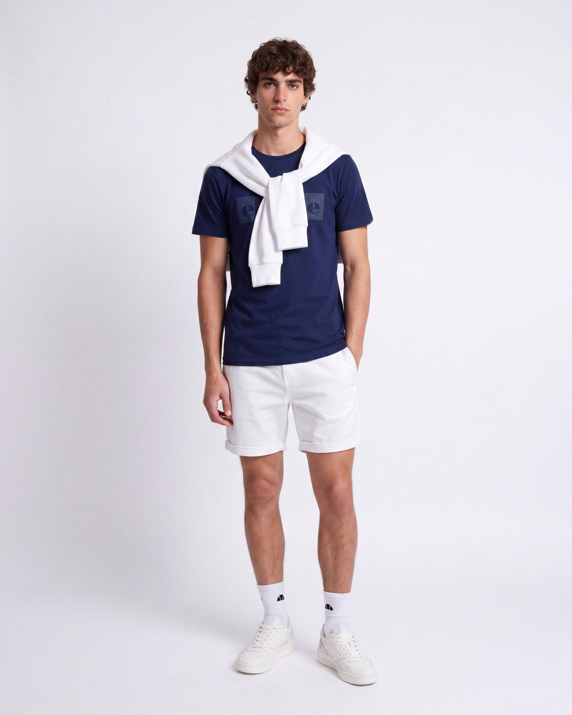 Ellesse Erkek Tişört EM589-NV