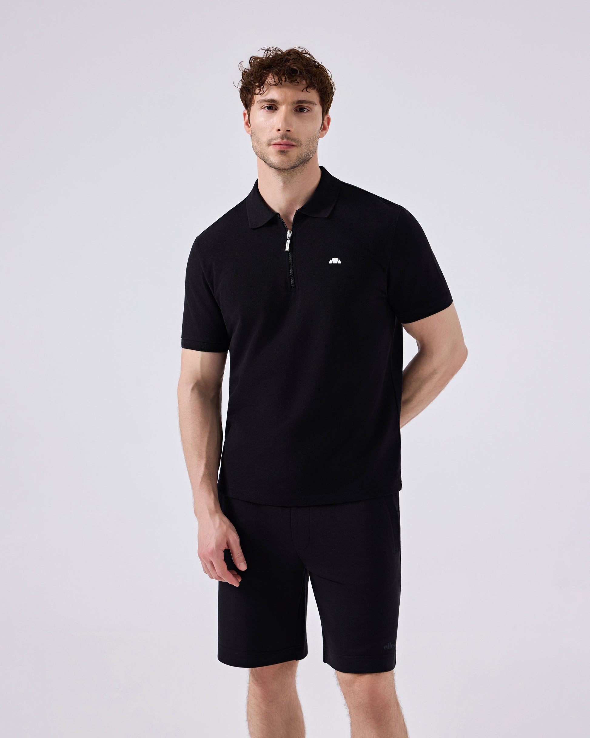 Ellesse Polo Yaka Erkek Tişört 6SM5048-BK