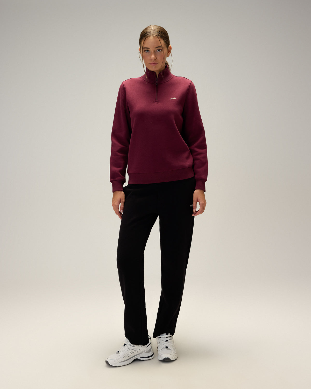 Ellesse Yarım Fermuarlı Kadın Sweatshirt 6wf1027-Brd