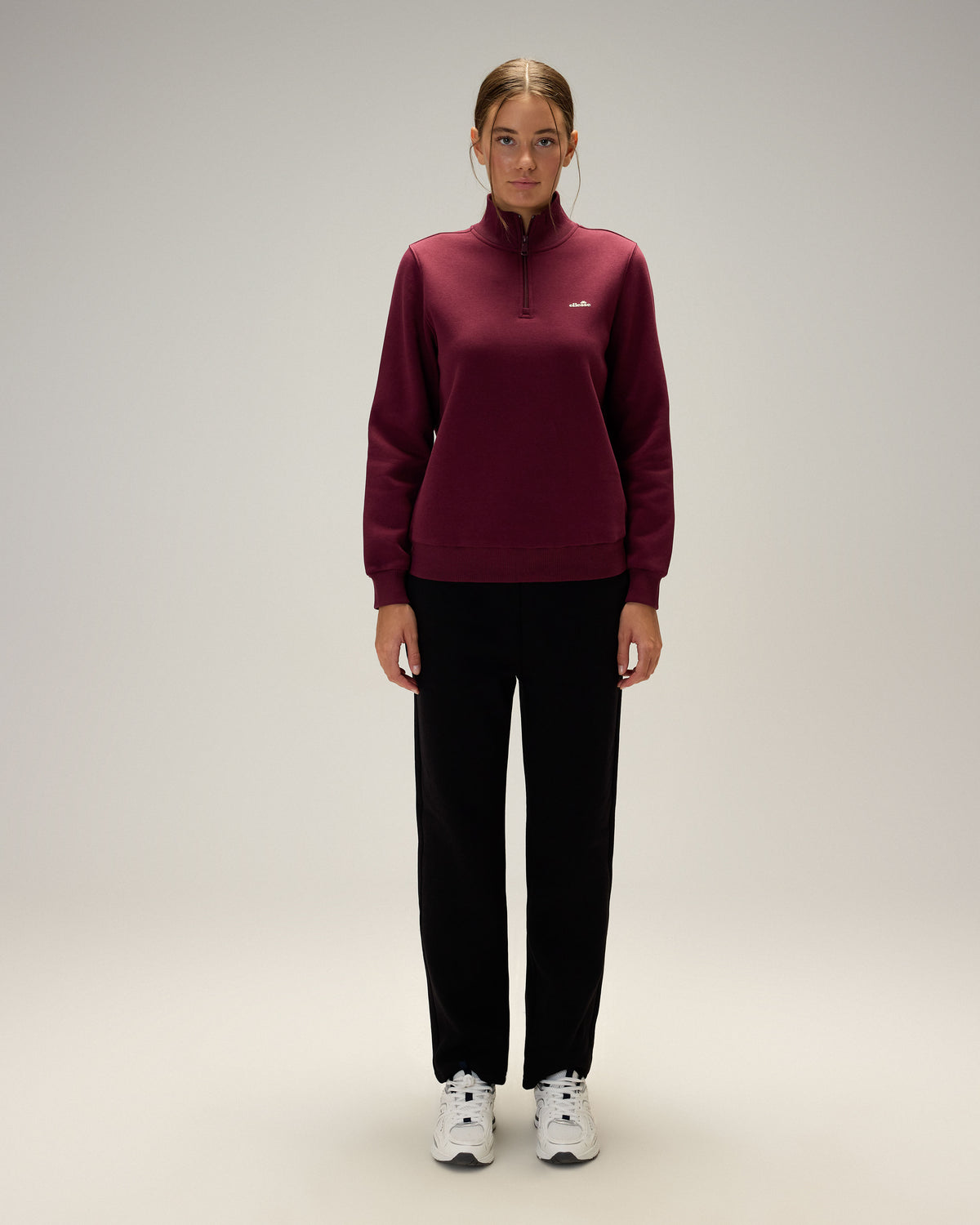 Ellesse Yarım Fermuarlı Kadın Sweatshirt 6wf1027-Brd