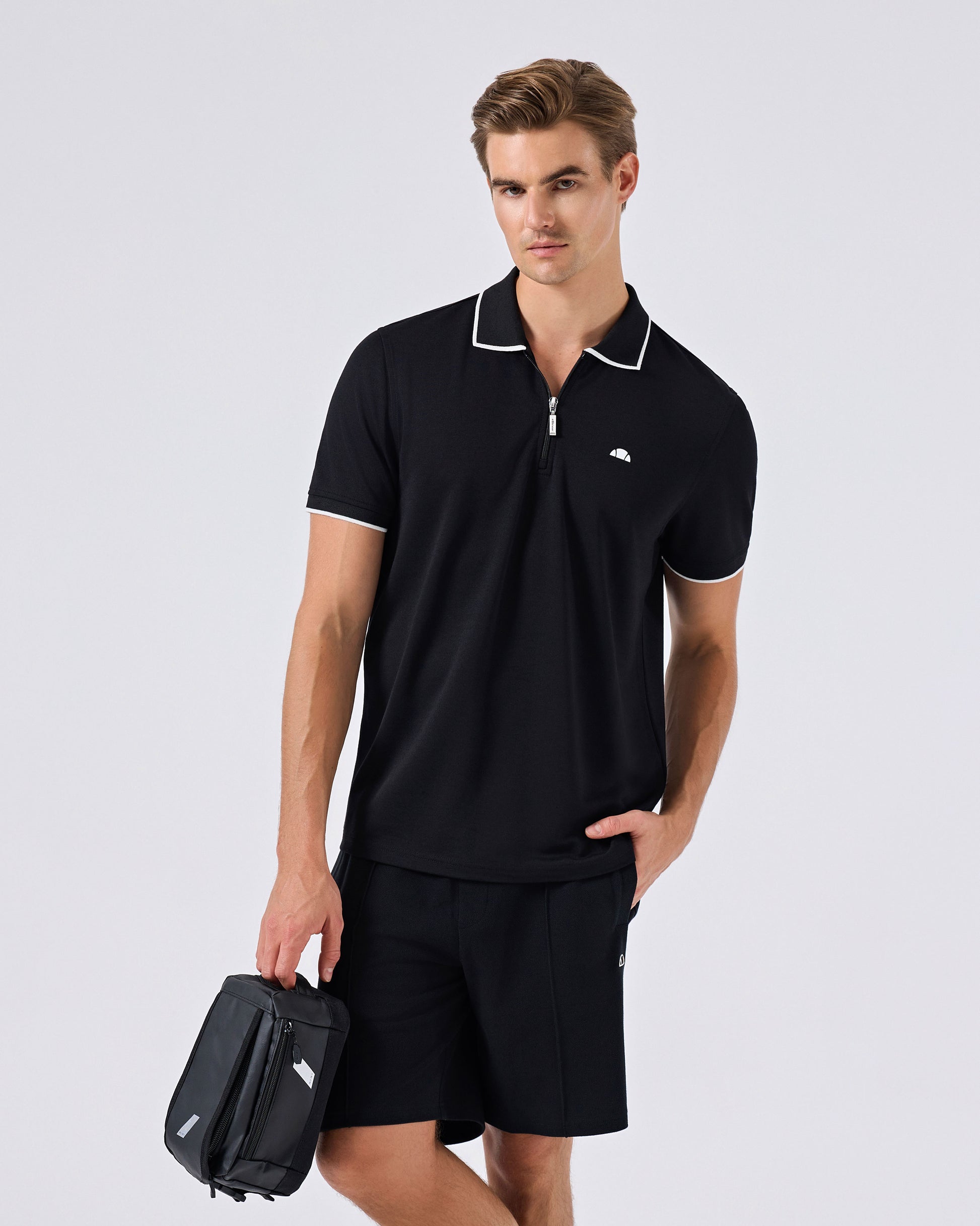 Ellesse Polo Yaka Erkek Tişört 6SM5006-BK