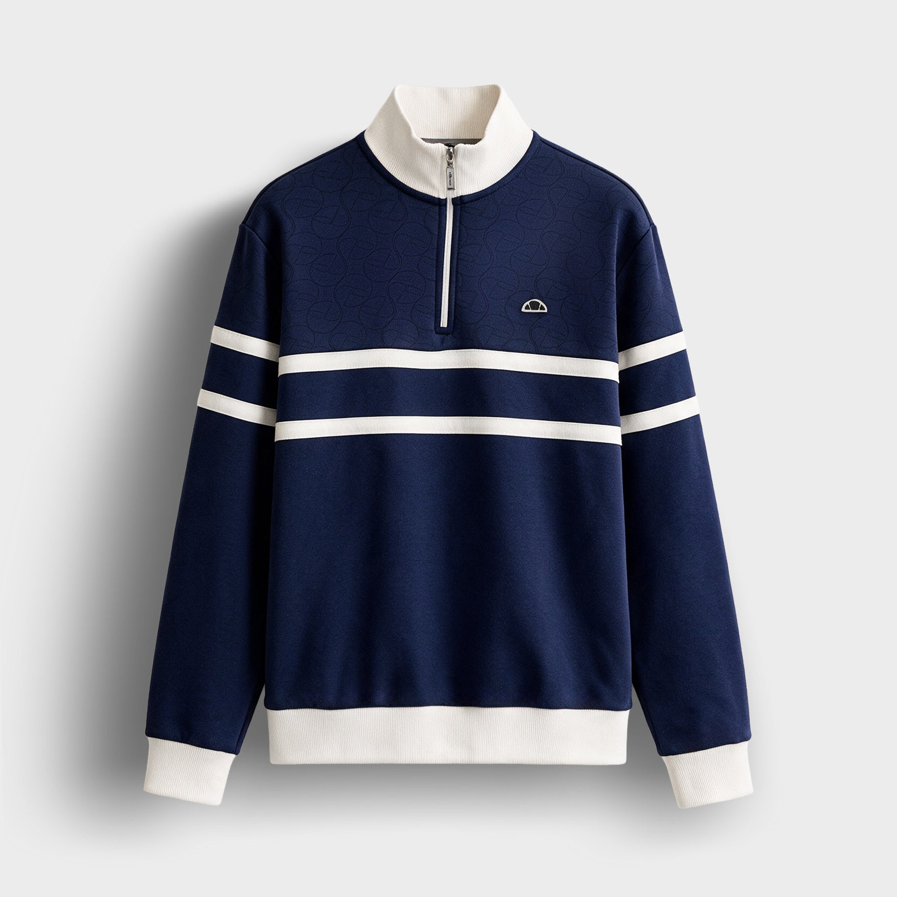 Ellesse Yarım Fermuarlı Erkek Sweatshirt 5wm1619-Nv