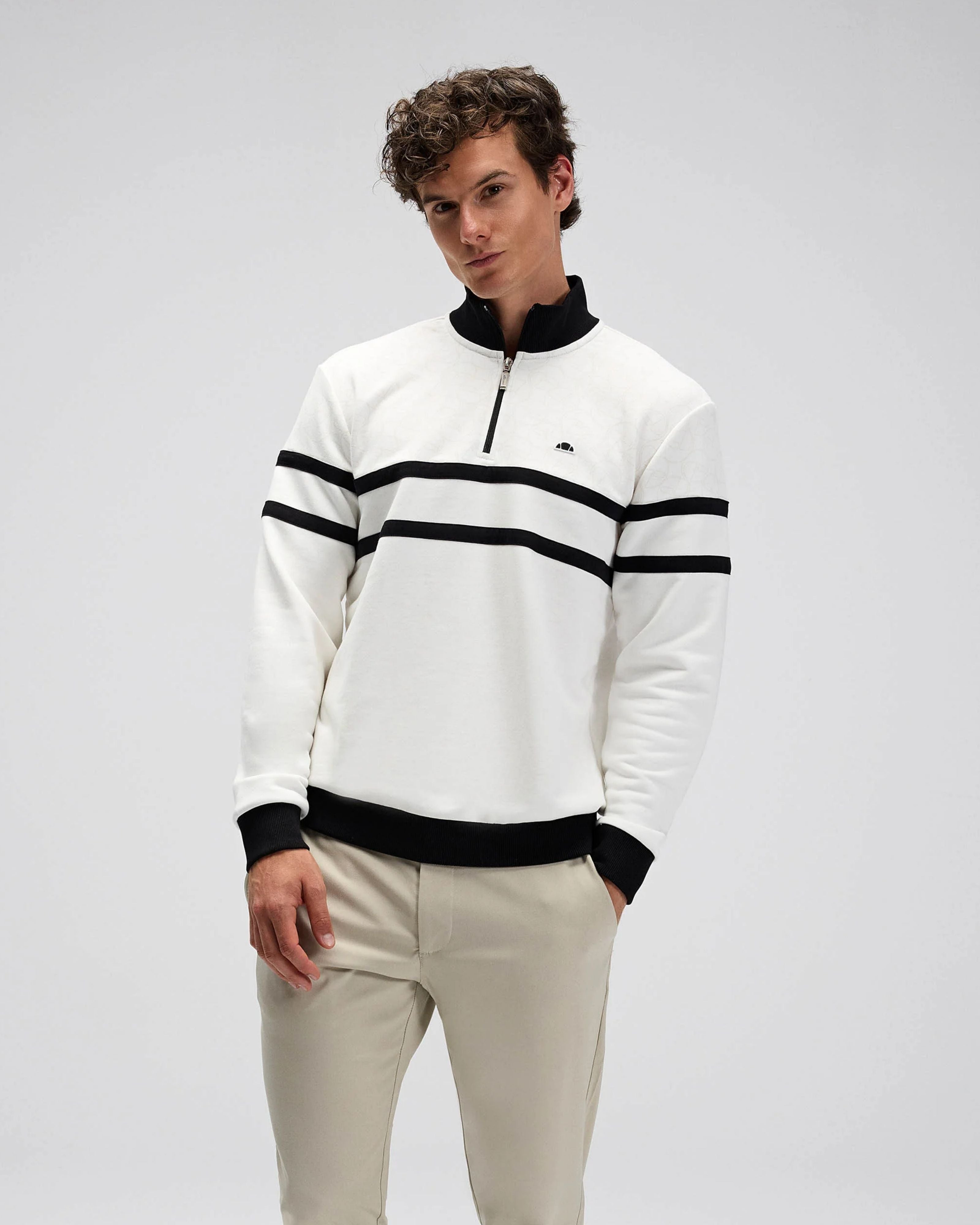 Ellesse Erkek Yarım Fermuarlı Sweat EM619-OF