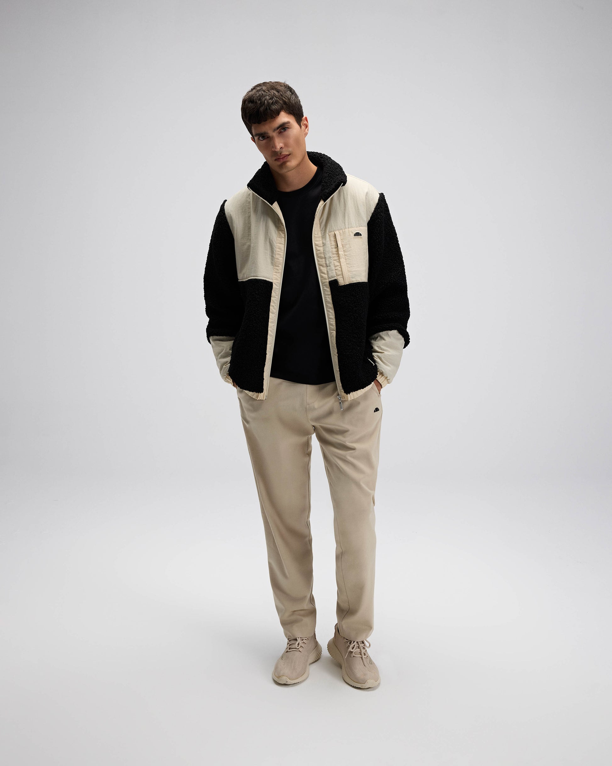 Ellesse Erkek Fermuarlı Polar Mont EM511-BK