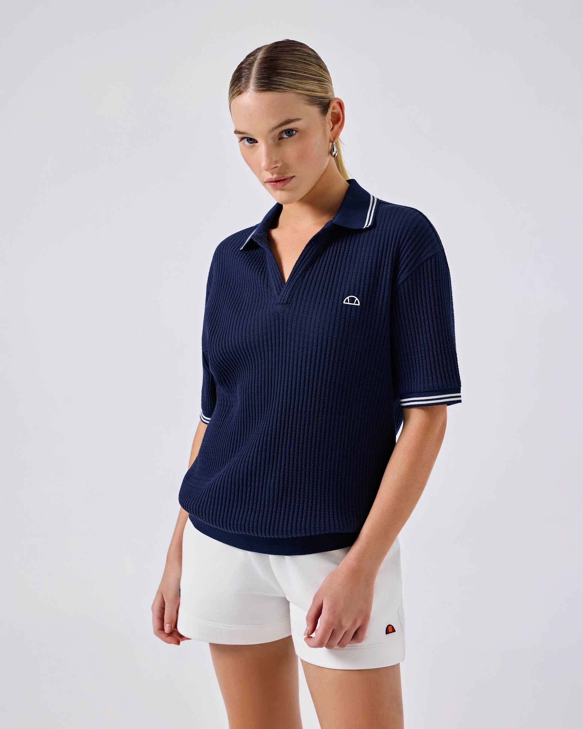 Ellesse Polo Yaka Kadın Tişört 6SF5005-NV