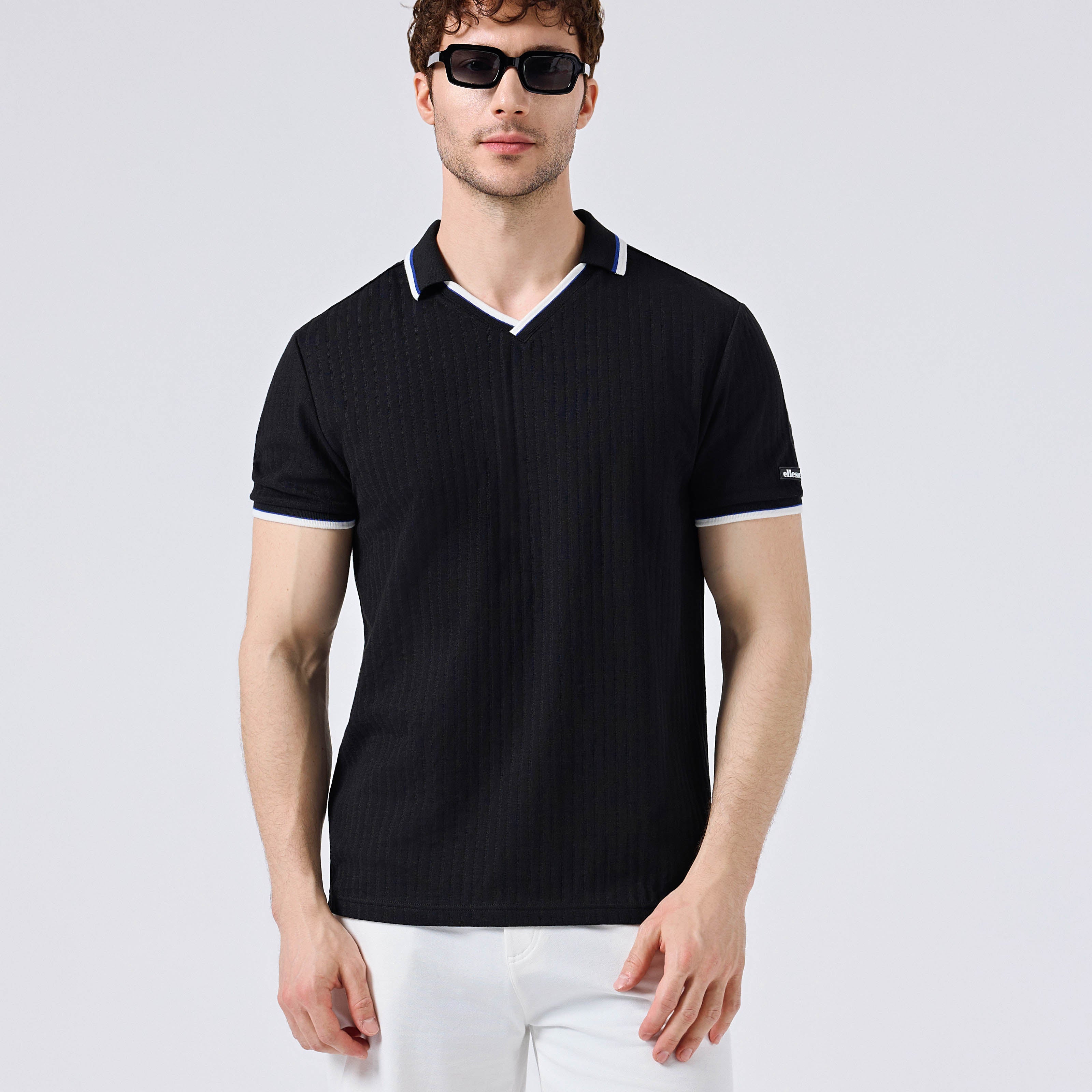 Ellesse Polo Yaka Erkek Tişört 5SM5491-BK