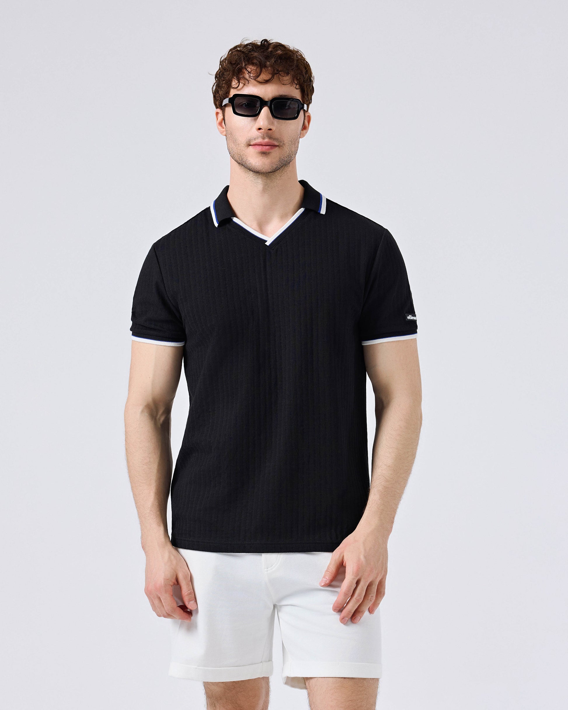 Ellesse Polo Yaka Erkek Tişört 5SM5491-BK