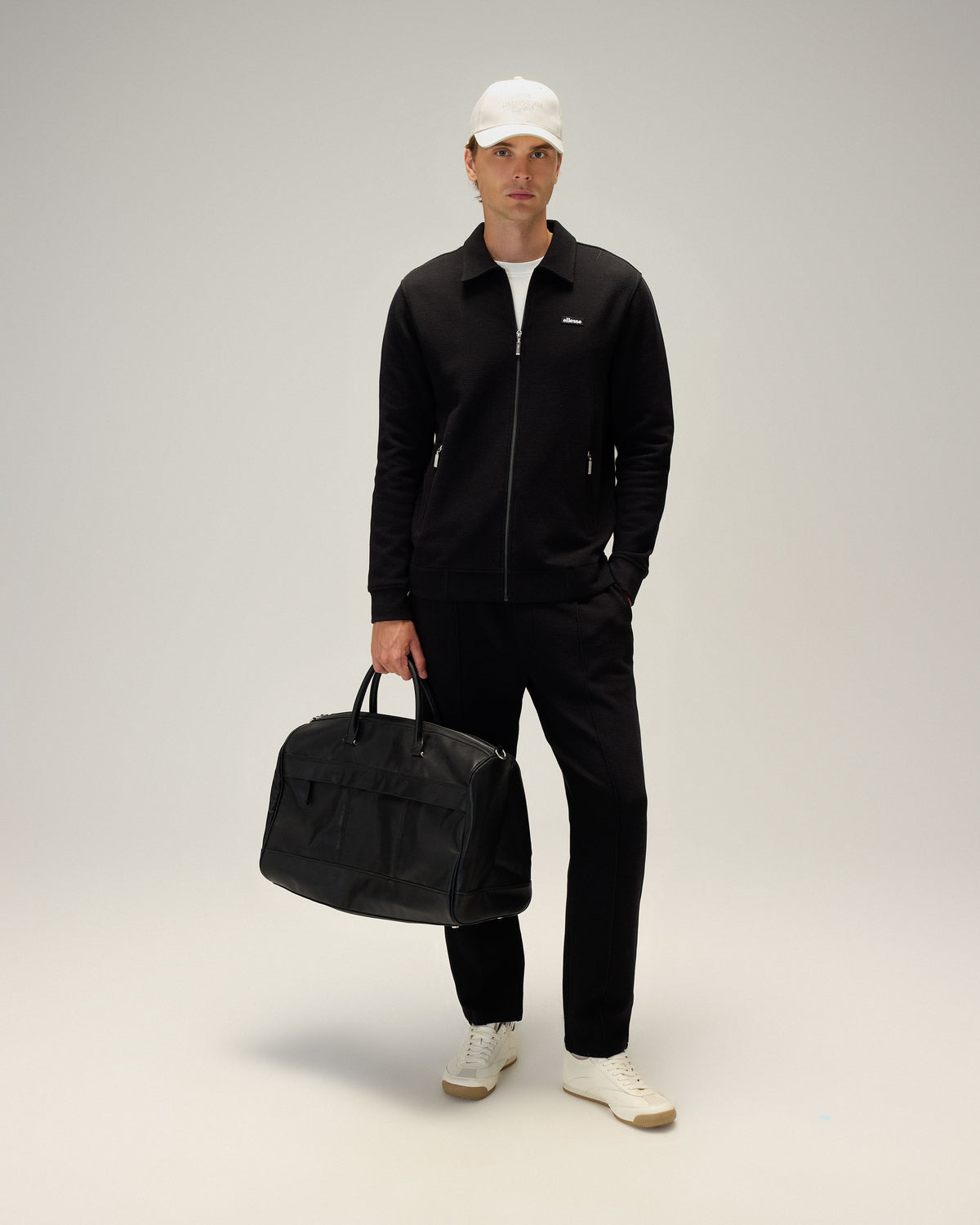 Ellesse Fermuarlı Erkek Sweat 6WM1009-BK