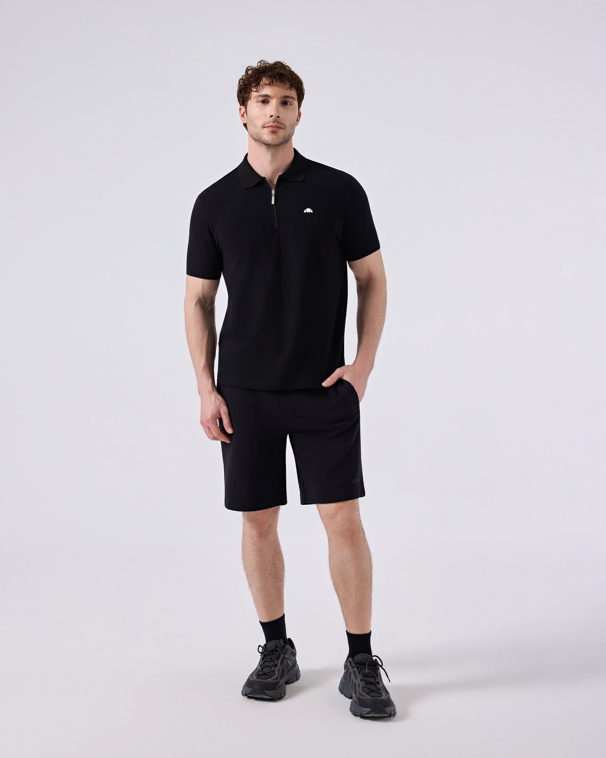 Ellesse Polo Yaka Erkek Tişört 6SM5048-BK