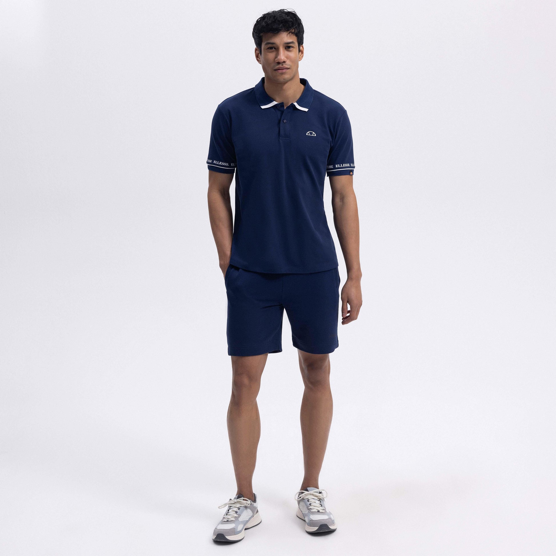 Ellesse Erkek Polo Yaka Tişört EM375-NV