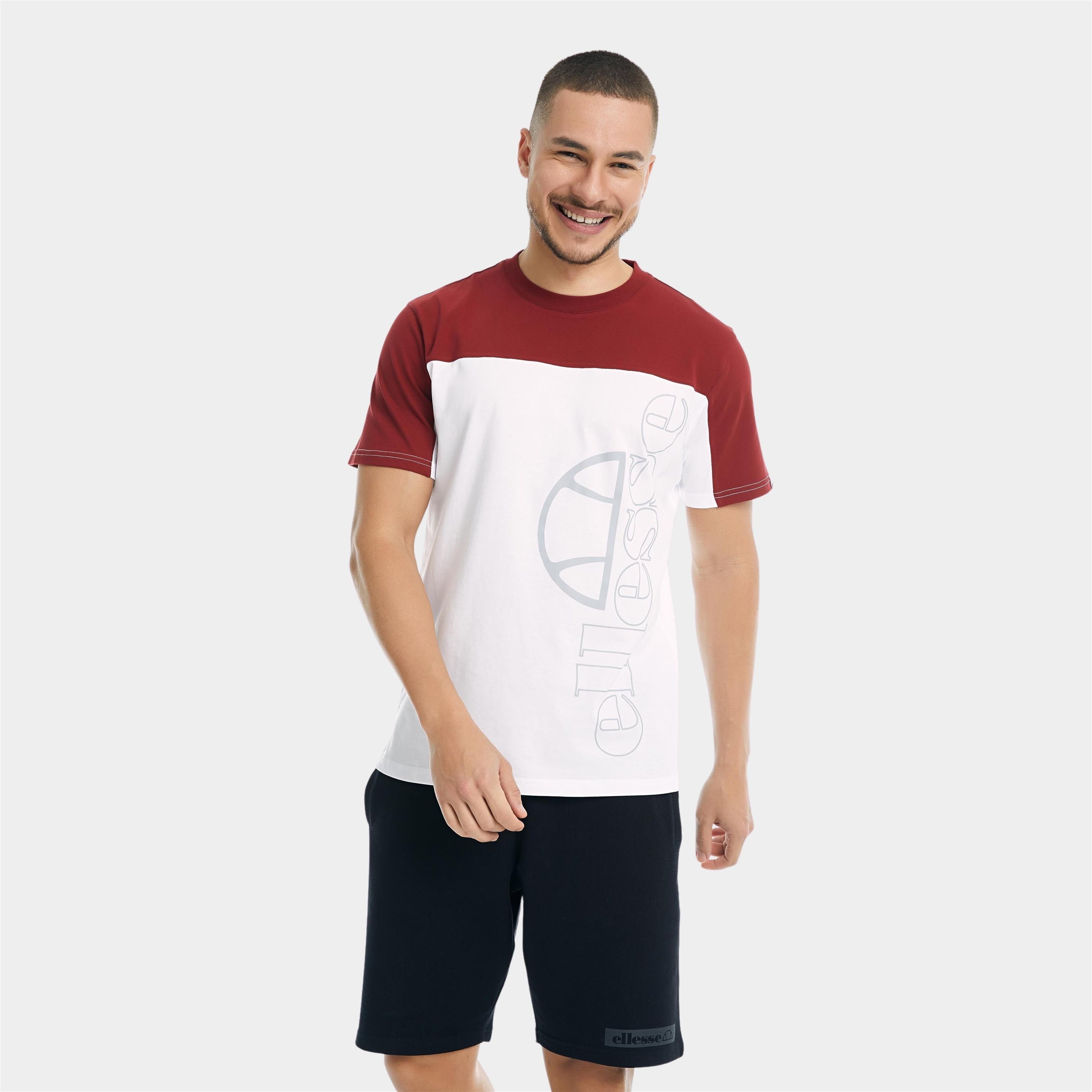 Ellesse Erkek Bordo Tişört CM010-BO