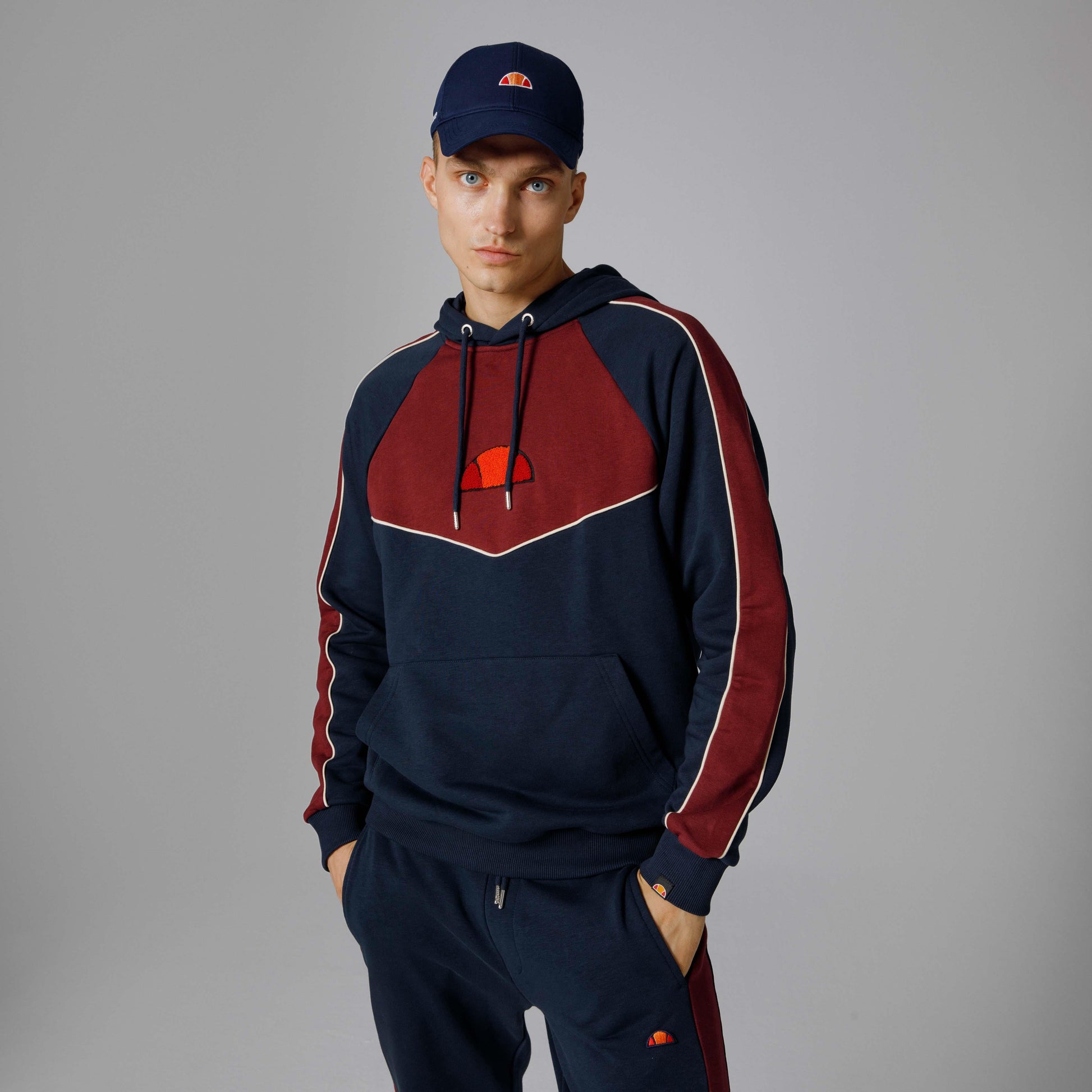 Ellesse Kapüşonlu Erkek Sweat EM245-NV