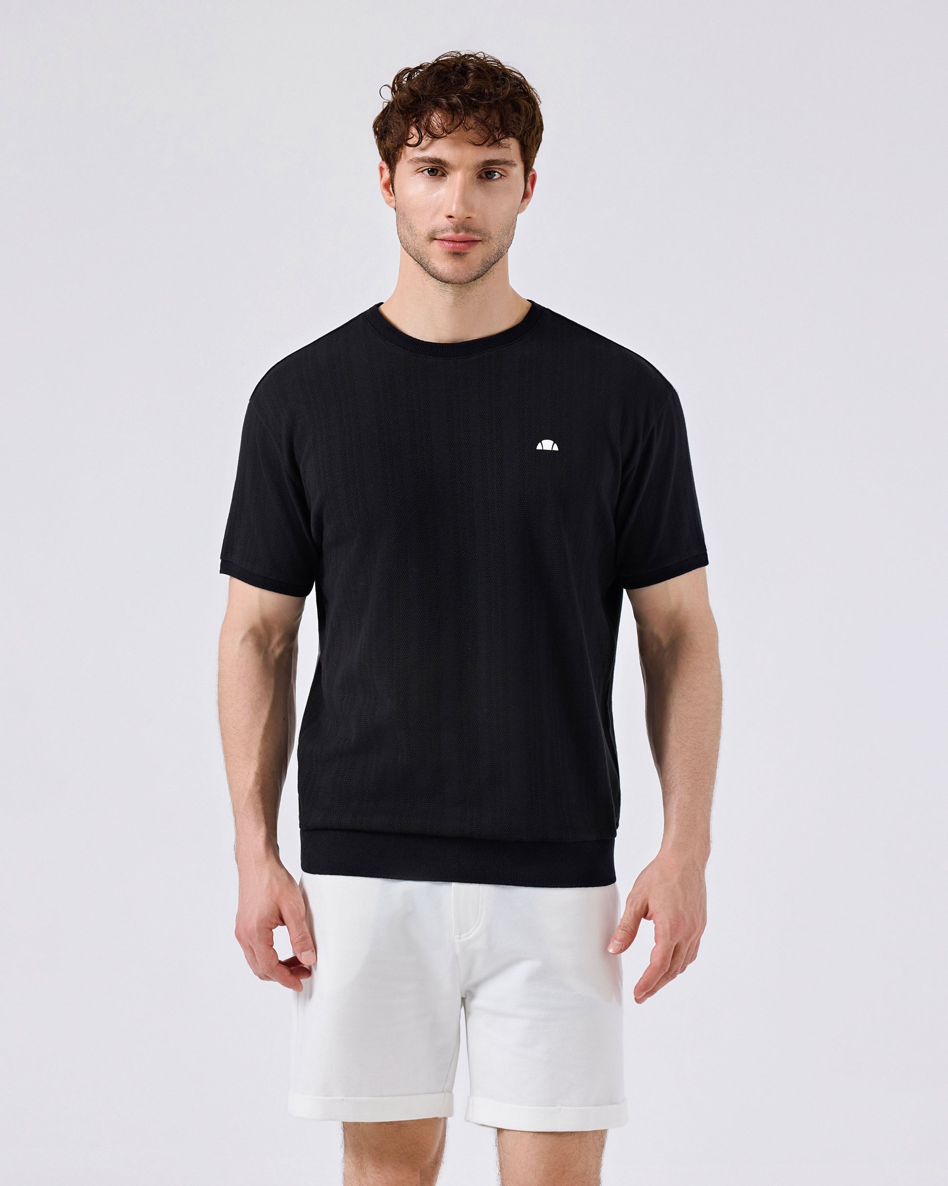 Ellesse Erkek Triko Tişört 6SM5057-BK