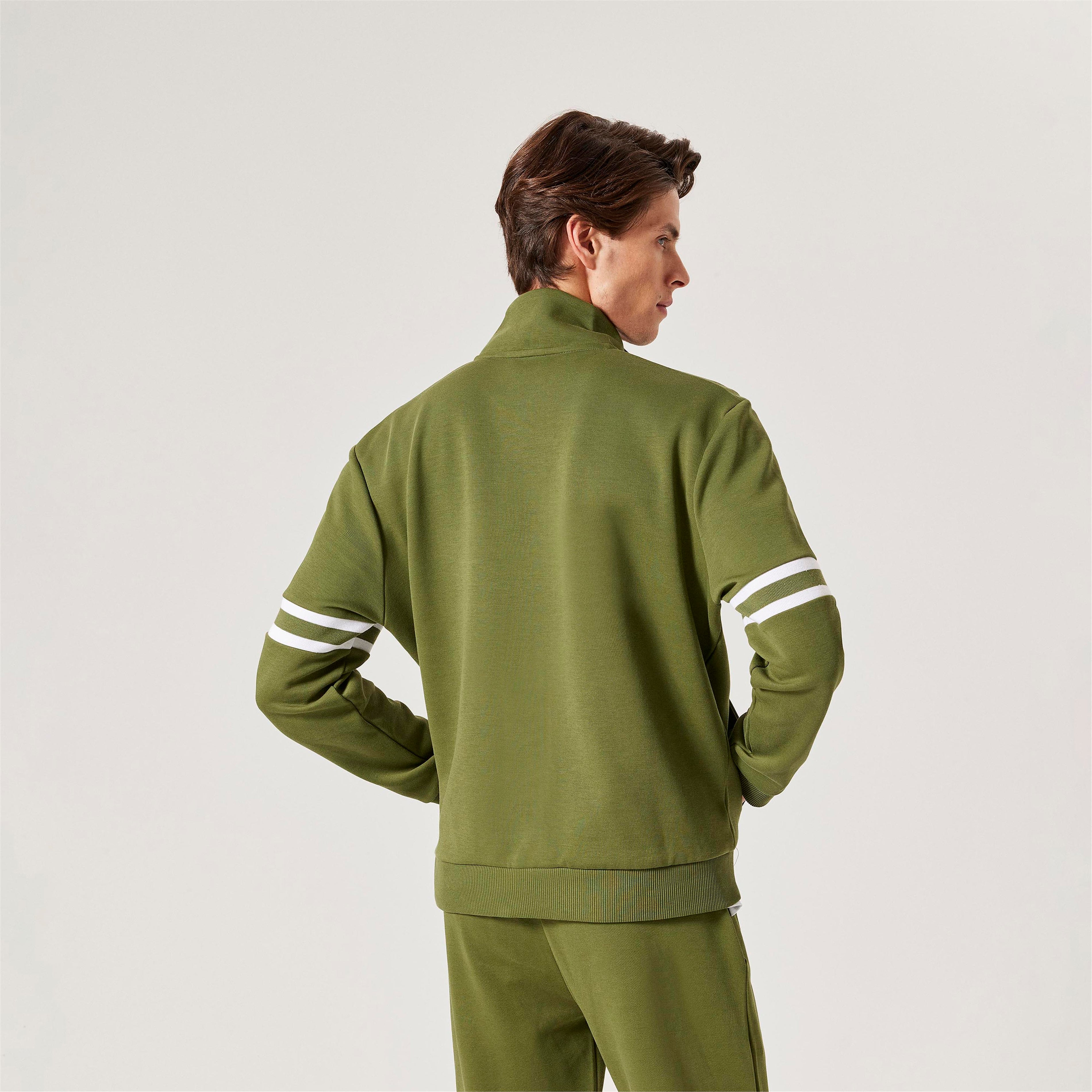 ellesse Erkek Haki Fermuarlı Ceket M012-KH