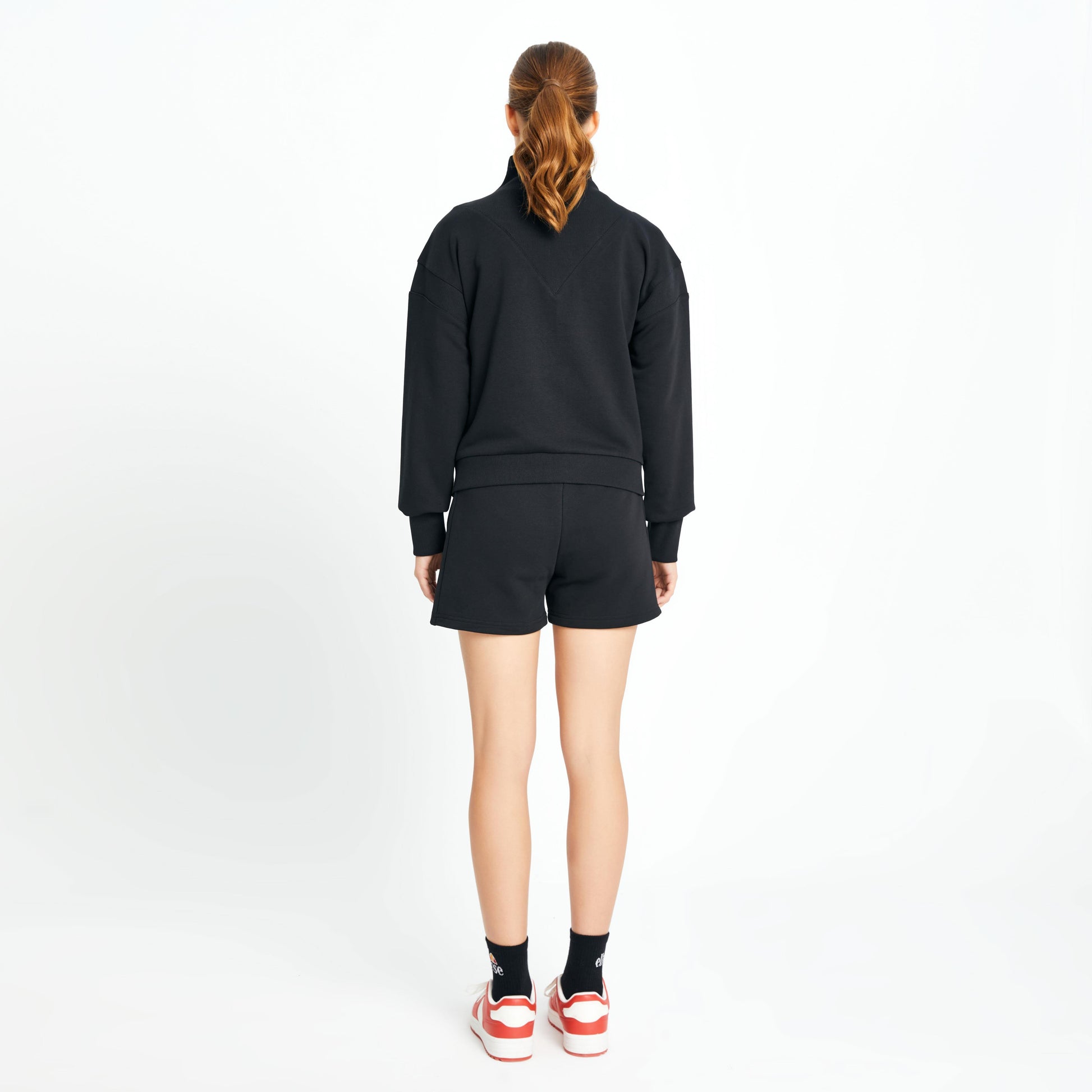 Ellesse Kadın Fermuarlı Sweat EF148-BK