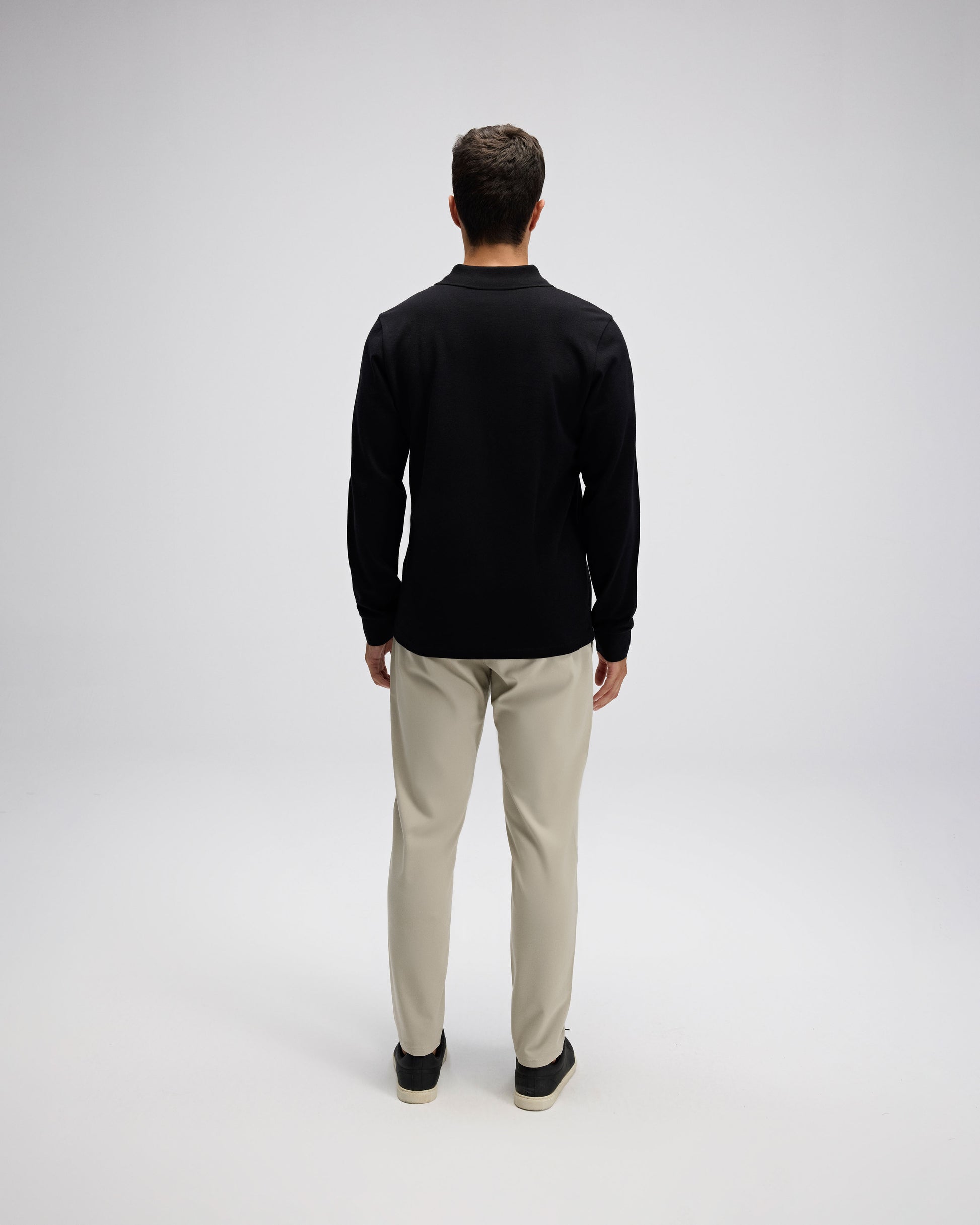 Ellesse Erkek Polo Sweatshirt EM582-BK