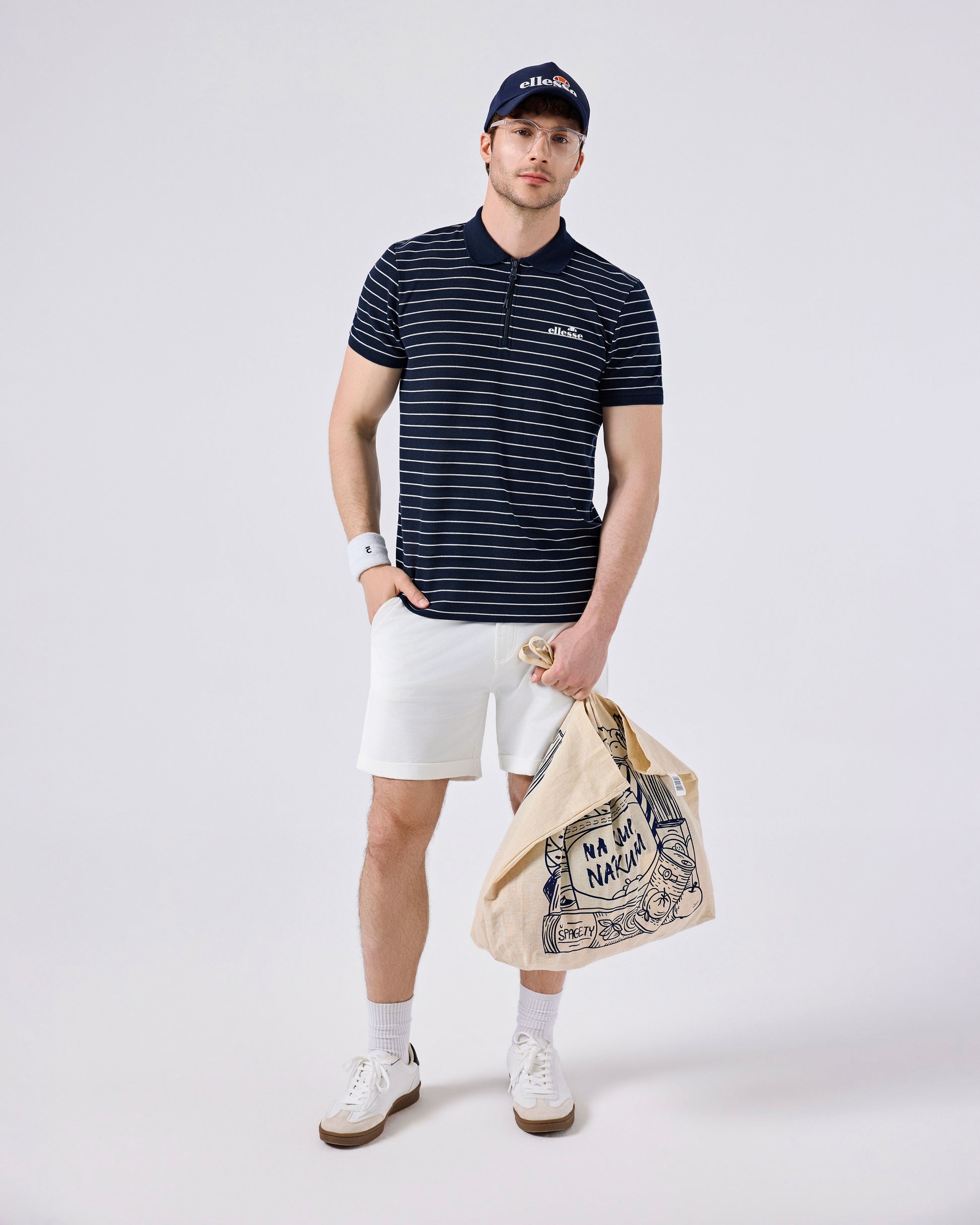 Ellesse Polo Yaka Erkek Tişört 6SM5020-NV