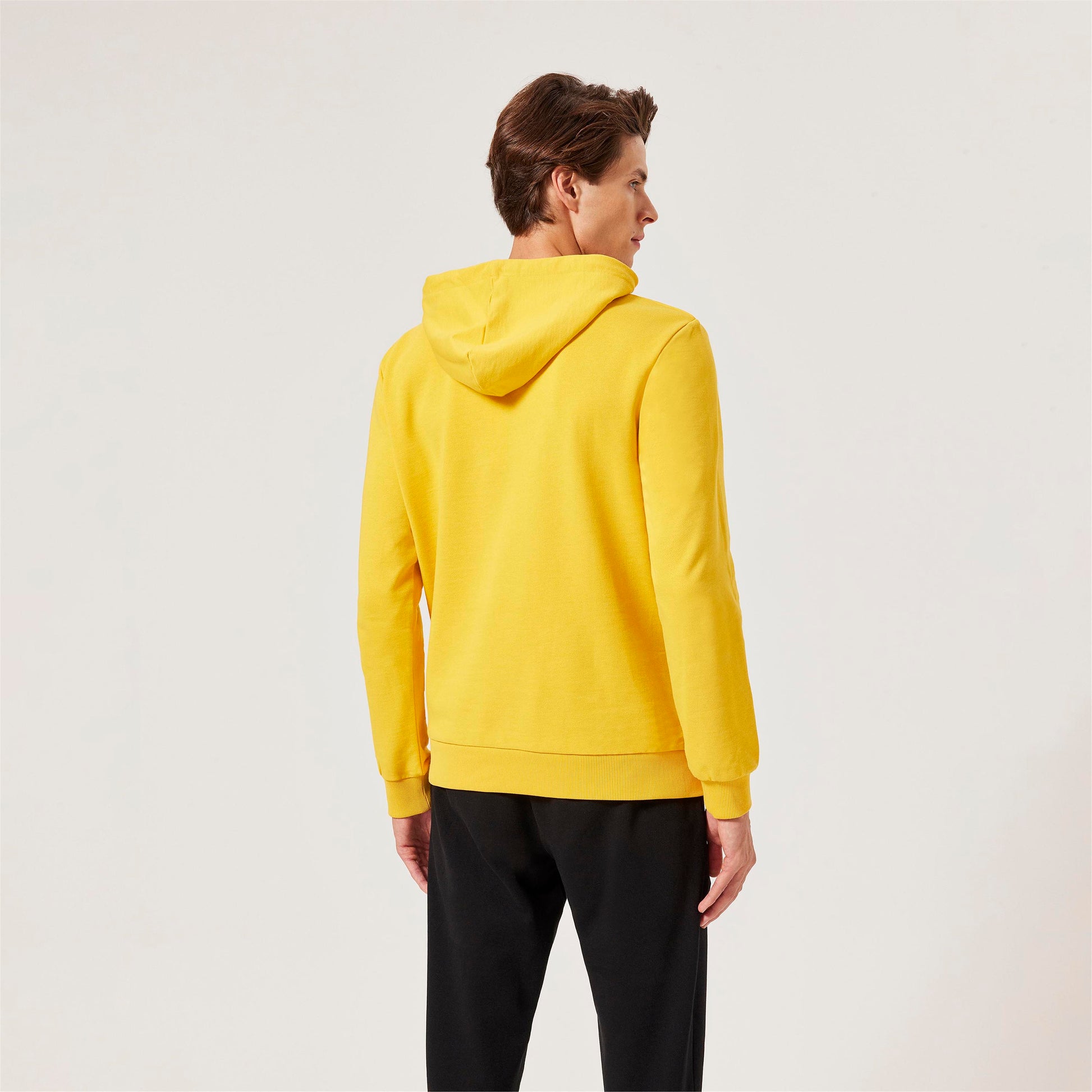 ellesse Erkek Sarı Kapüşonlu Sweatshirt M003-YL
