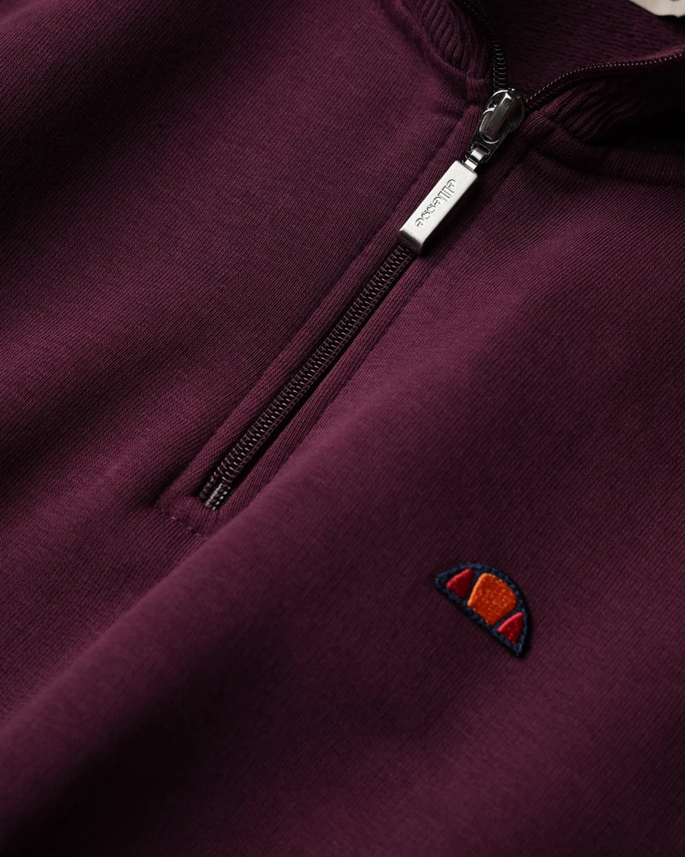 Ellesse Yarım Fermuarlı Erkek Sweatshirt 5WM3580-BRD