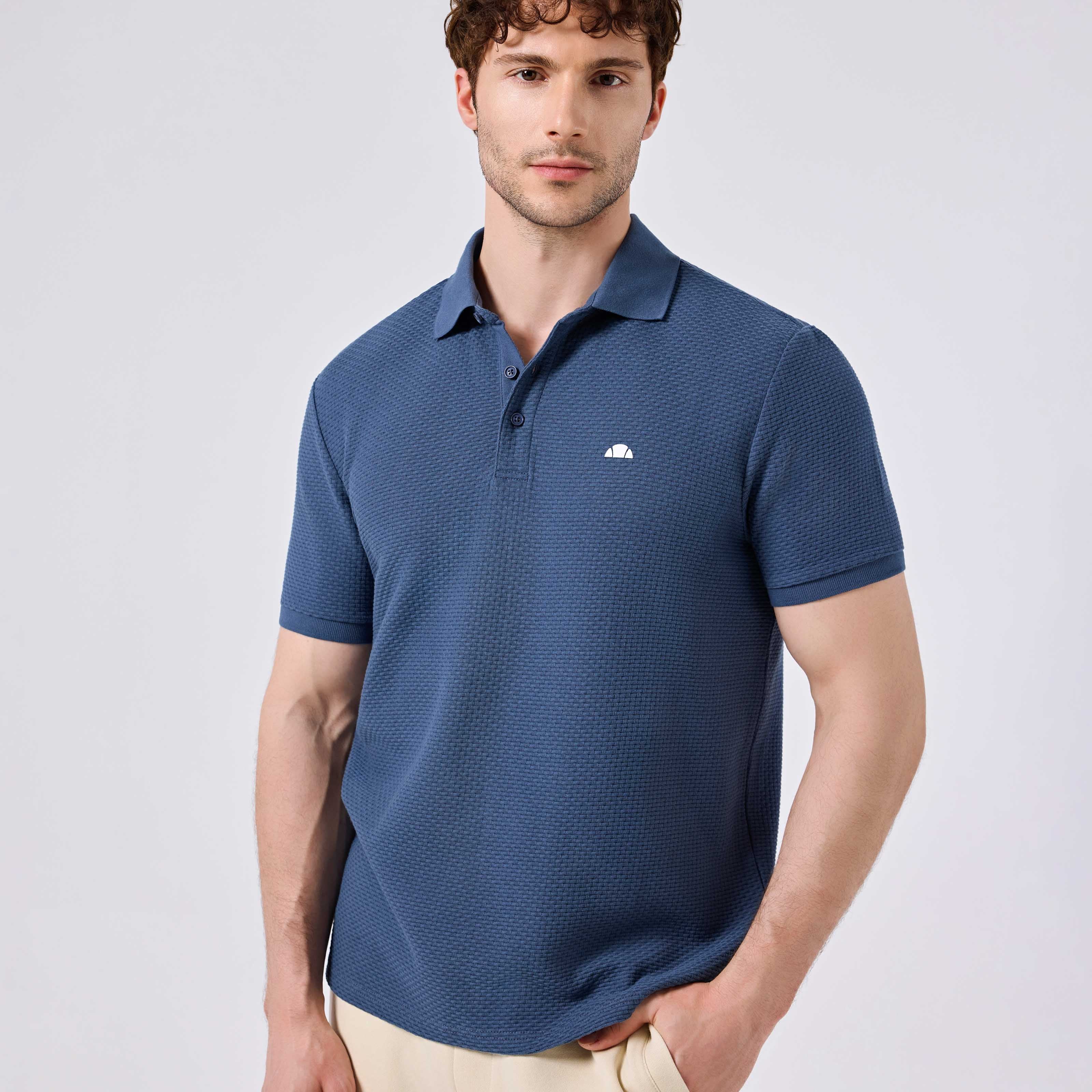 Ellesse Polo Yaka Erkek Tişört 6SM5010-EBL
