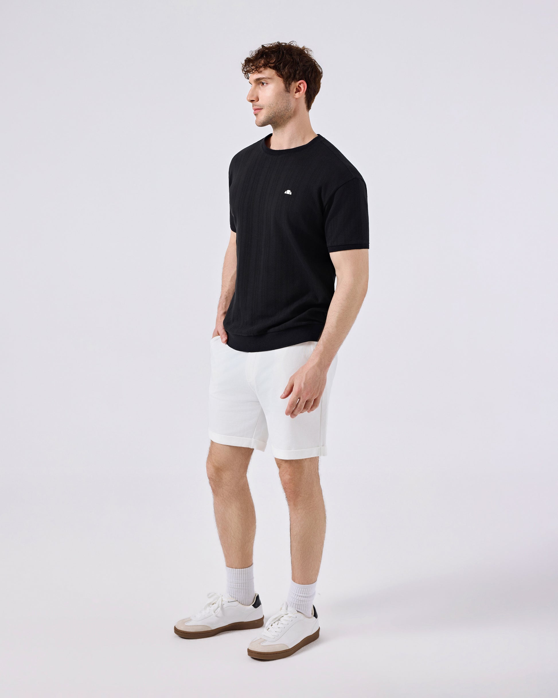 Ellesse Erkek Triko Tişört 6SM5057-BK