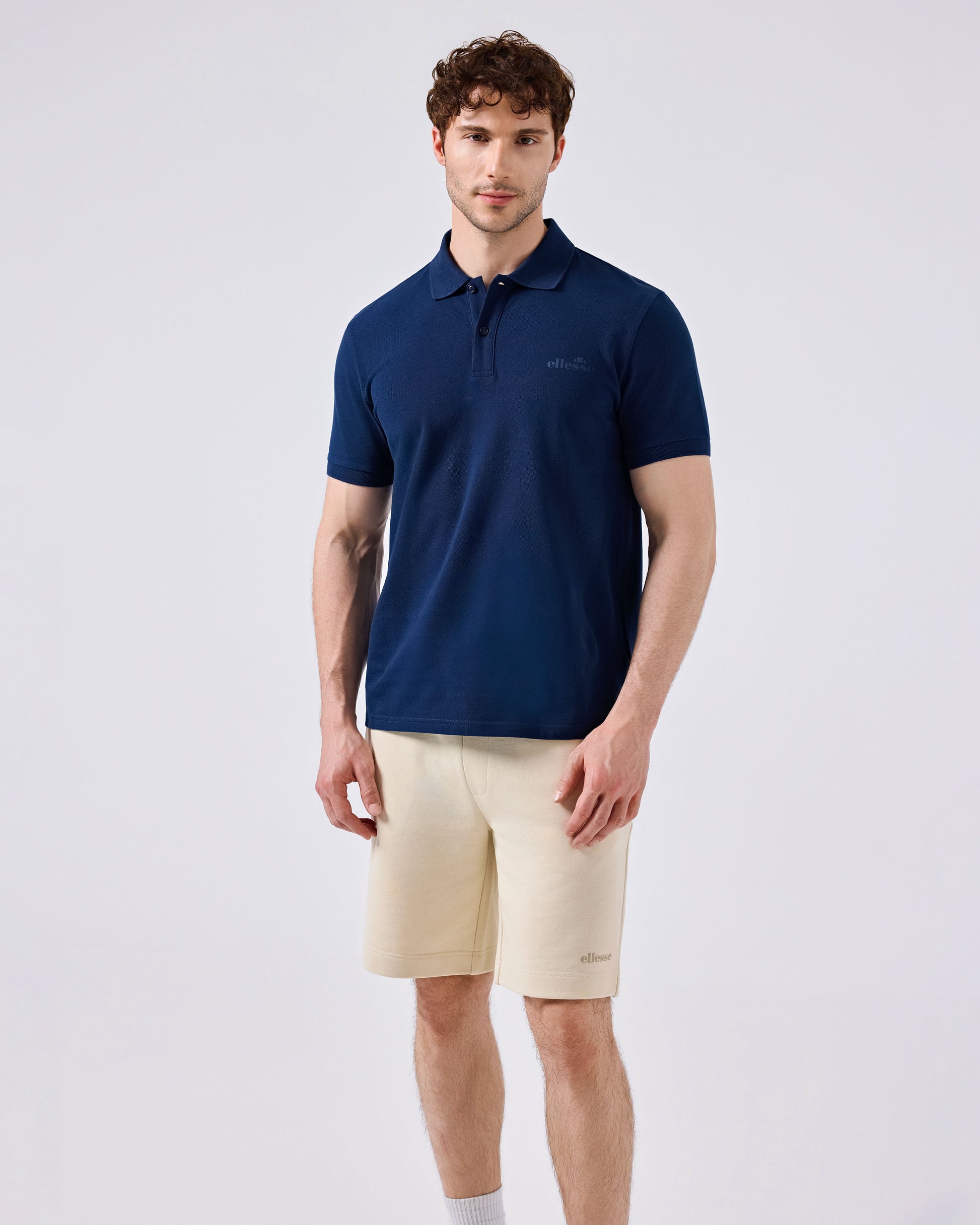 Ellesse Polo Yaka Erkek Tişört 6SM5018-NV
