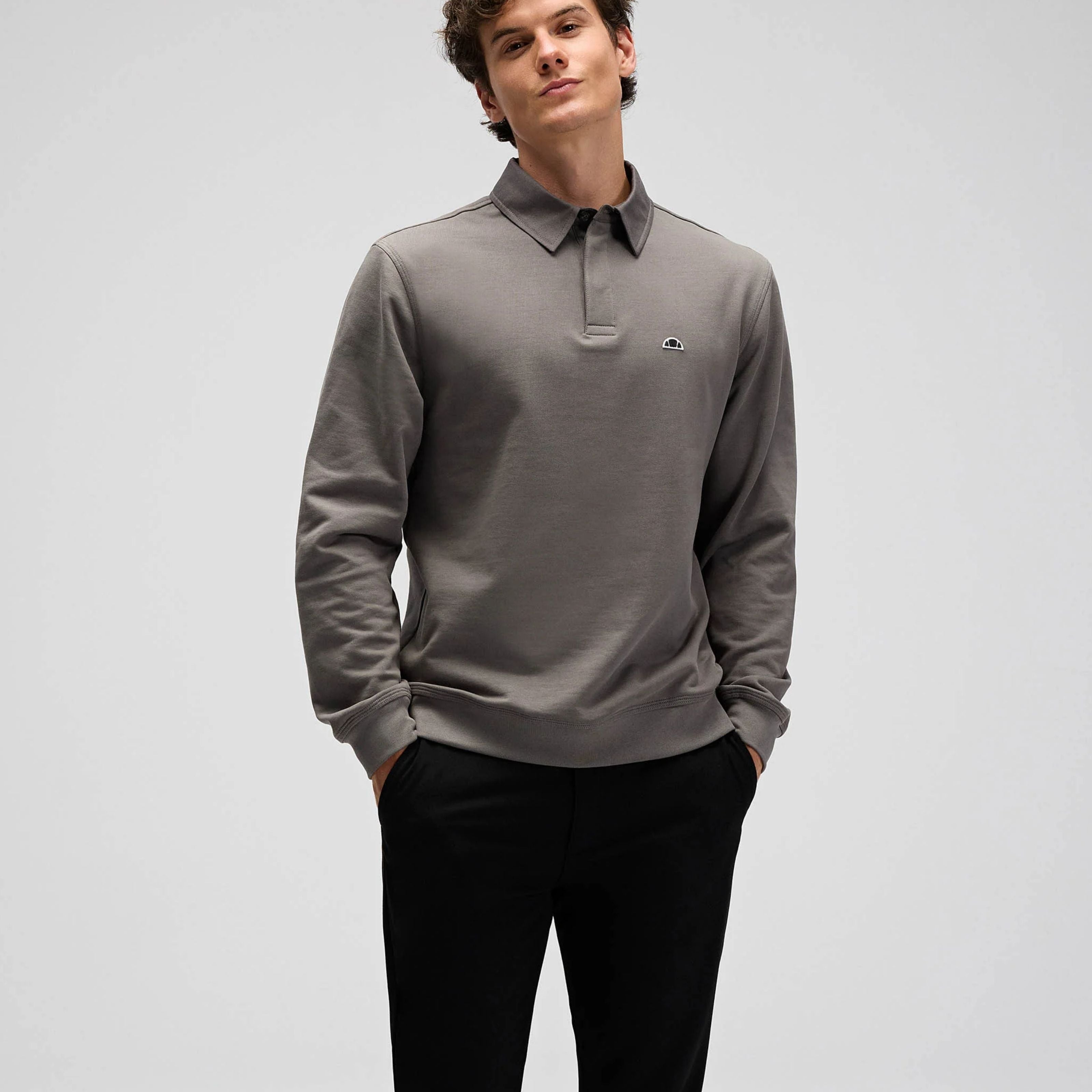 Ellesse Erkek Polo Sweatshirt EM607-ANT