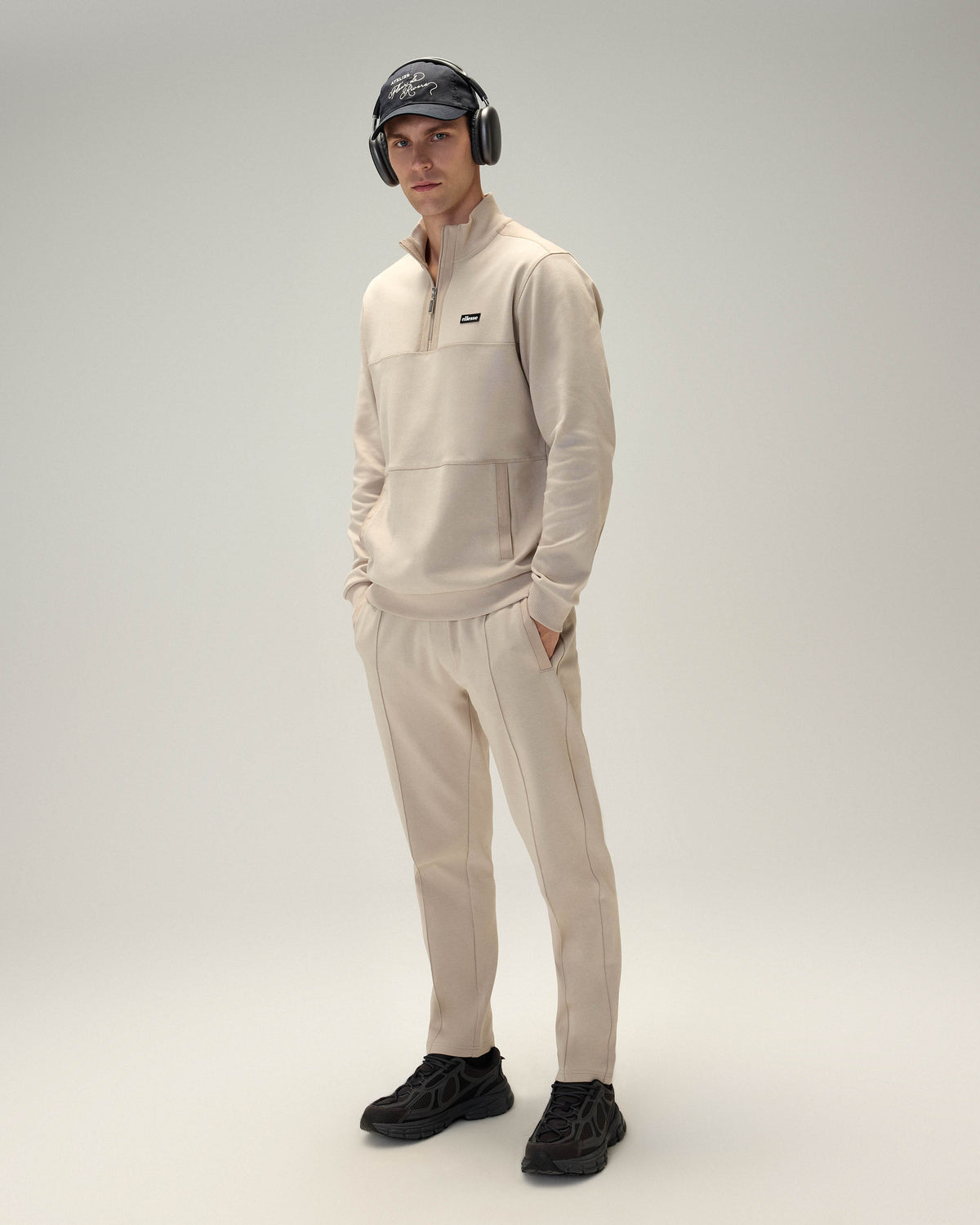 Ellesse Yarım Fermuarlı Erkek Sweat 6WM1025-STN
