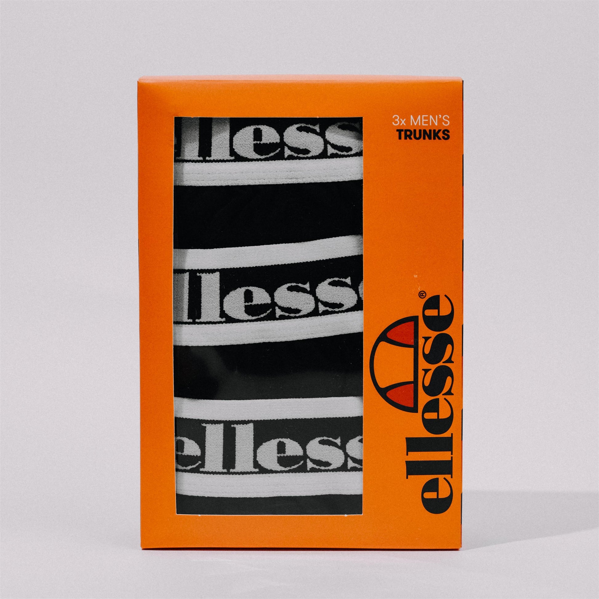 ellesse Erkek Boxer 3lü Paket B001-BK