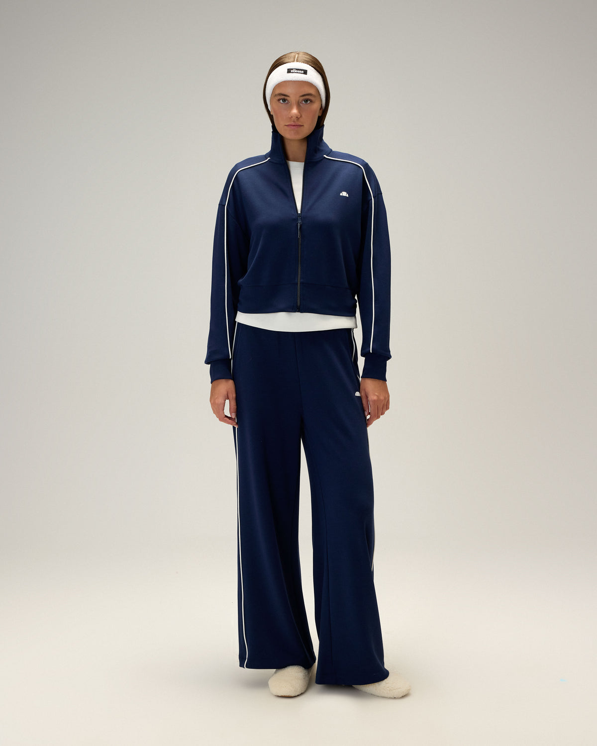 Ellesse Fermuarlı Kadın Sweatshirt 6wf1019-Nv