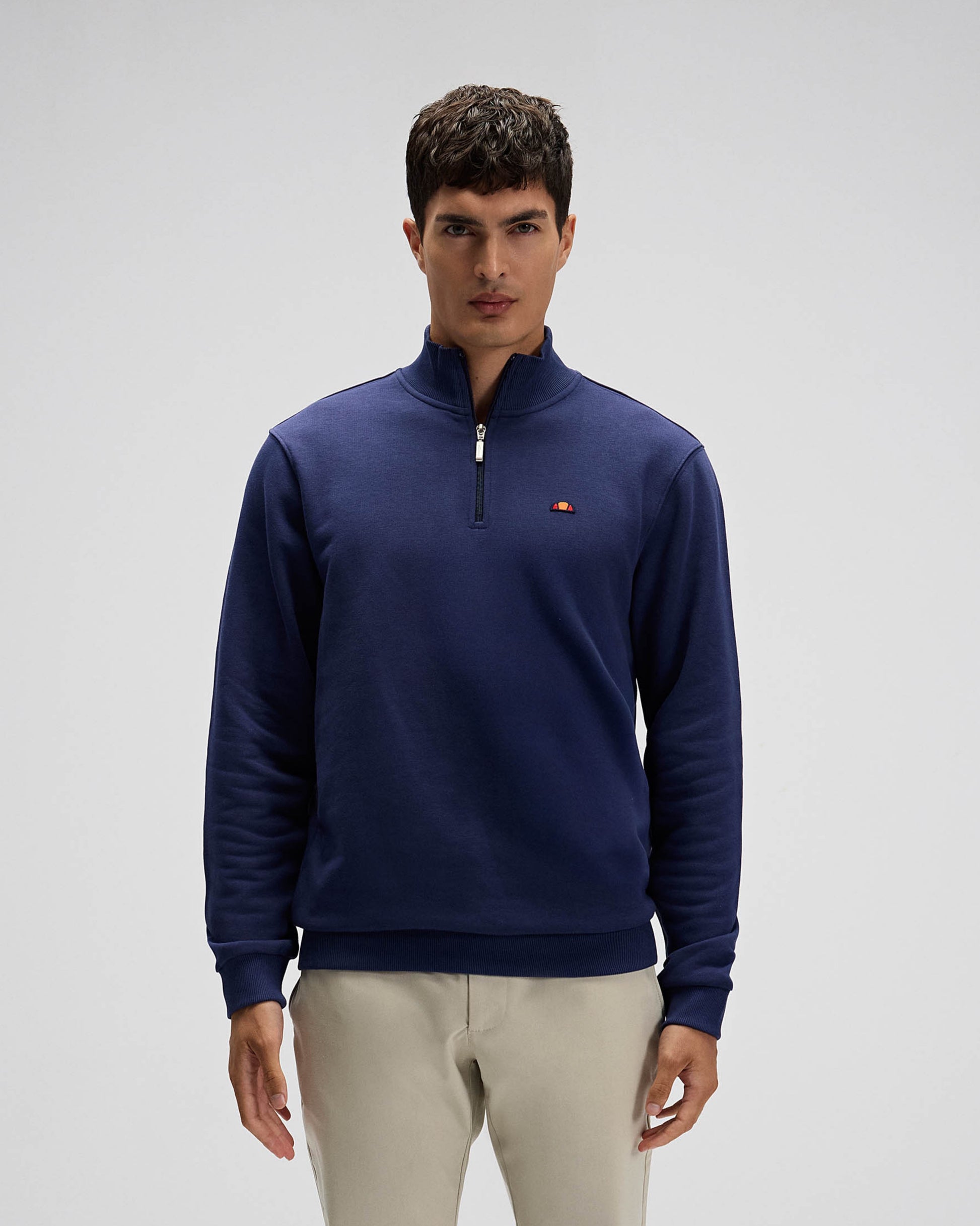 Ellesse Erkek Yarım Fermuarlı Sweat EM580-NV