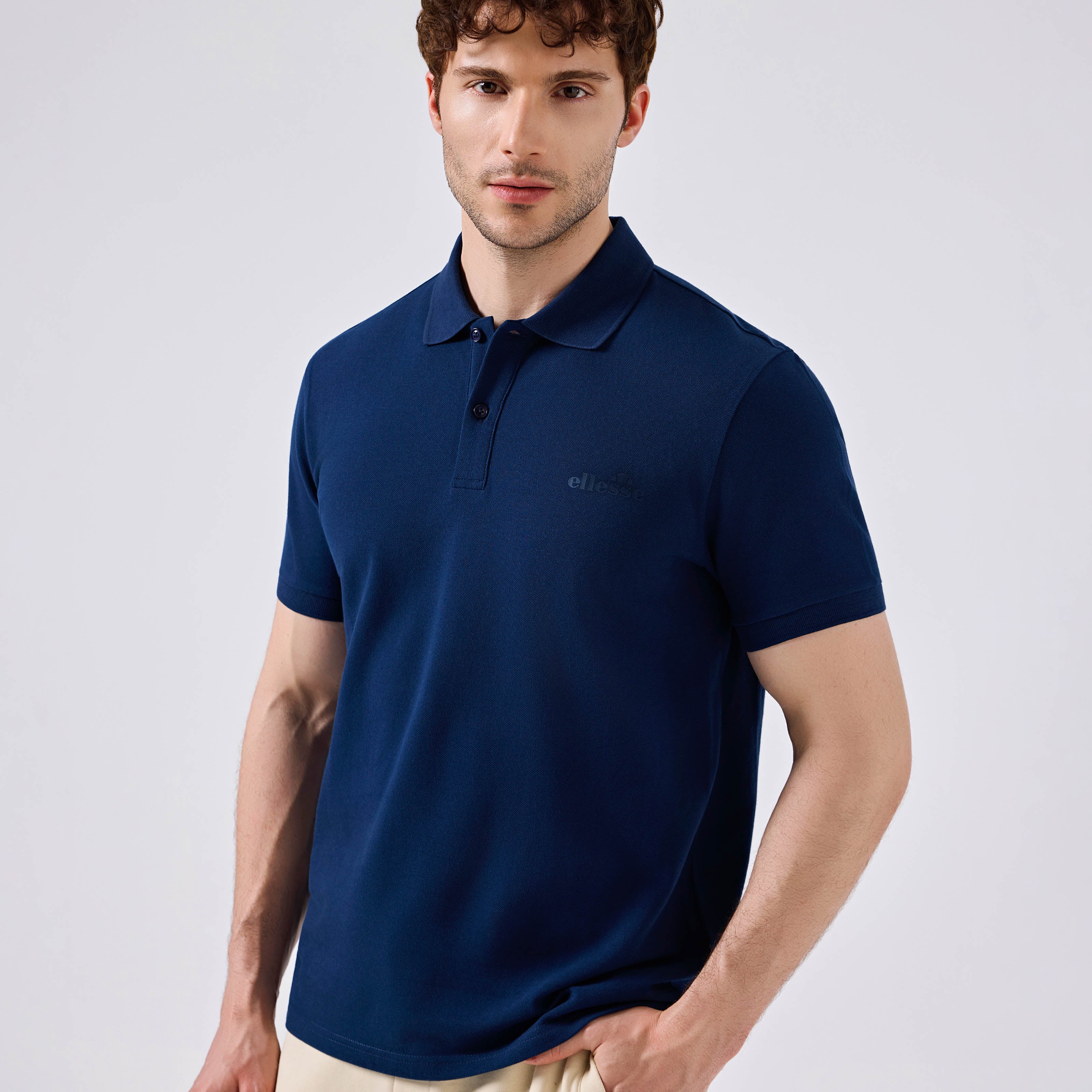 Ellesse Polo Yaka Erkek Tişört 6SM5018-NV