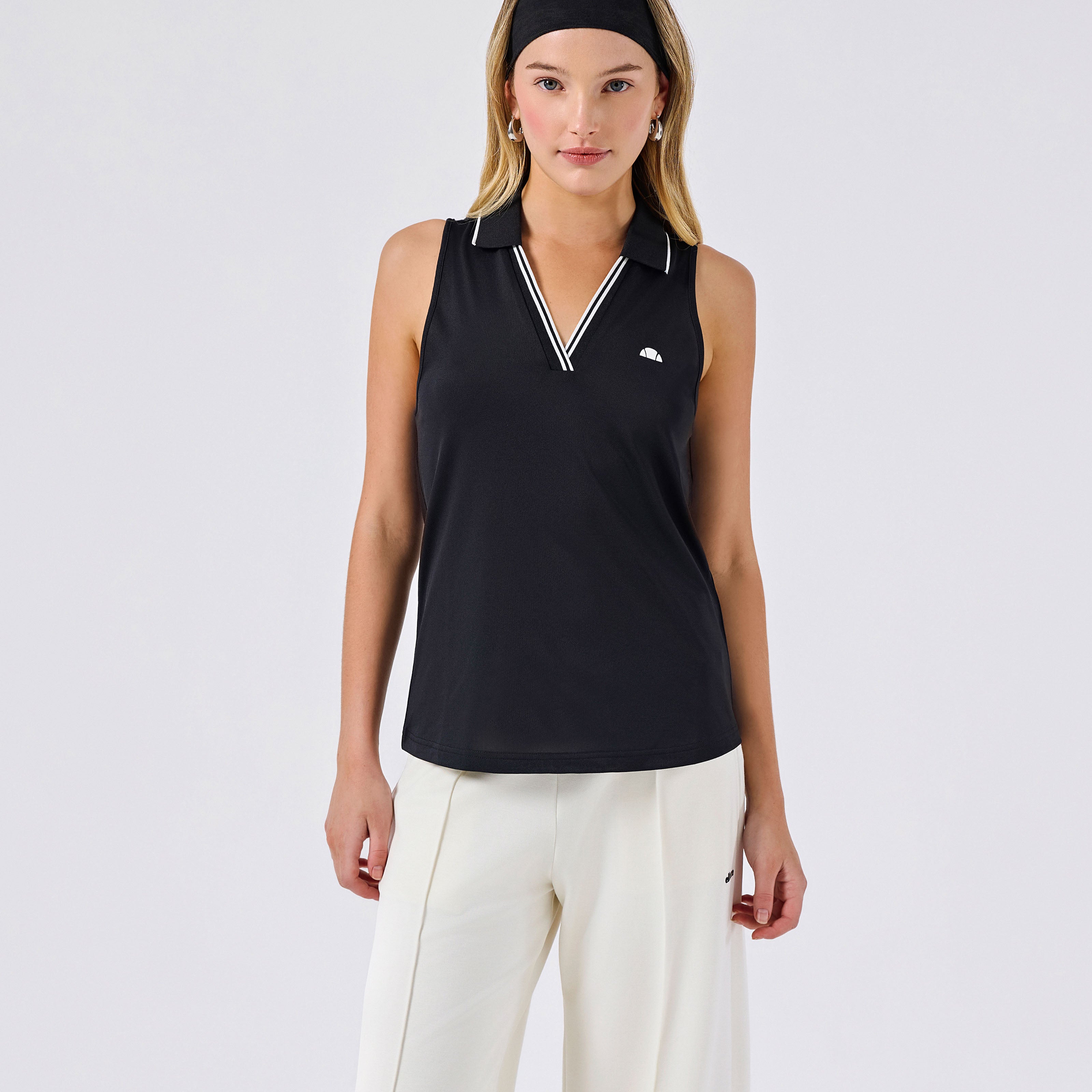 Ellesse Polo Yaka Kadın Tişört 6SF5040-BK
