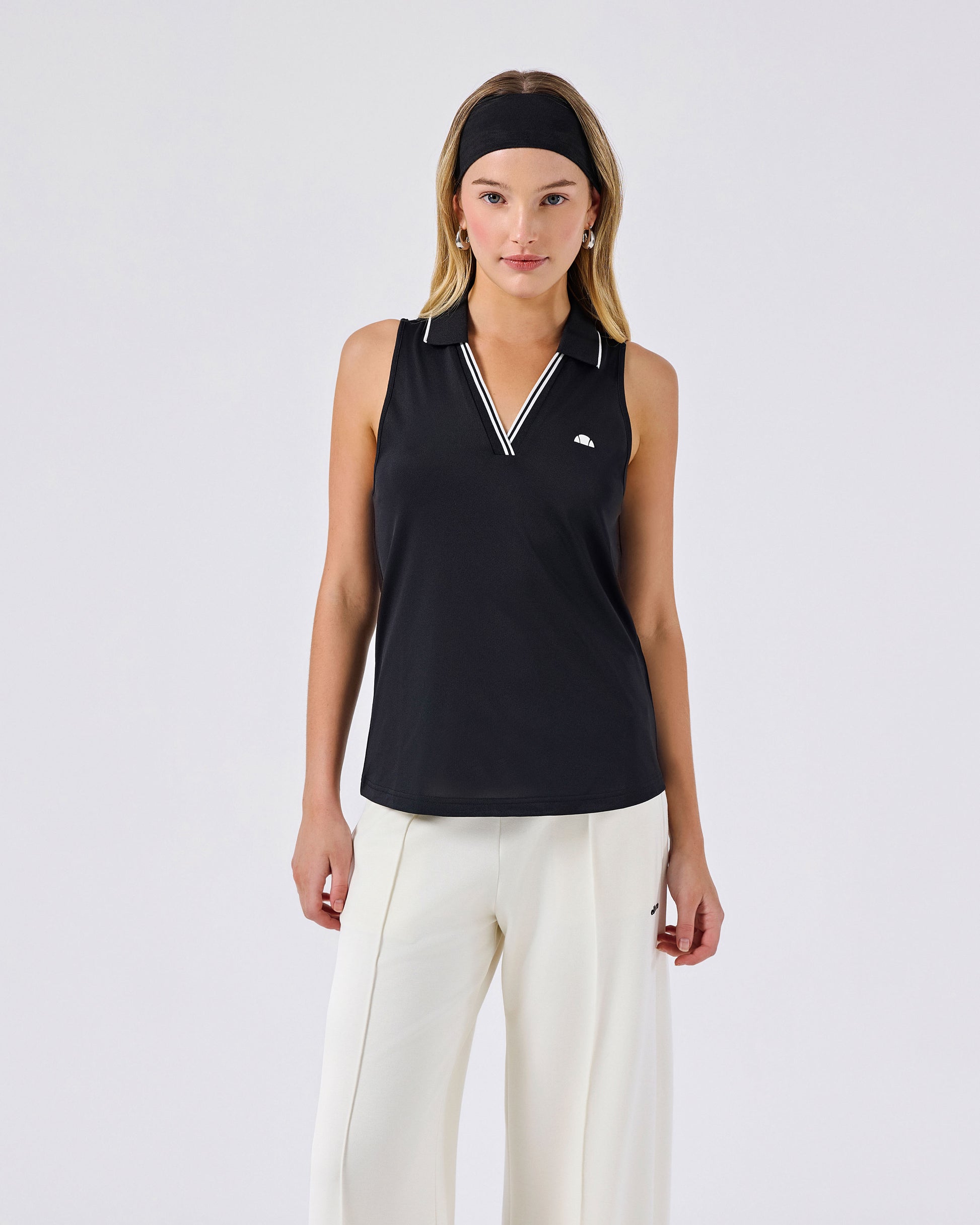 Ellesse Polo Yaka Kadın Tişört 6SF5040-BK