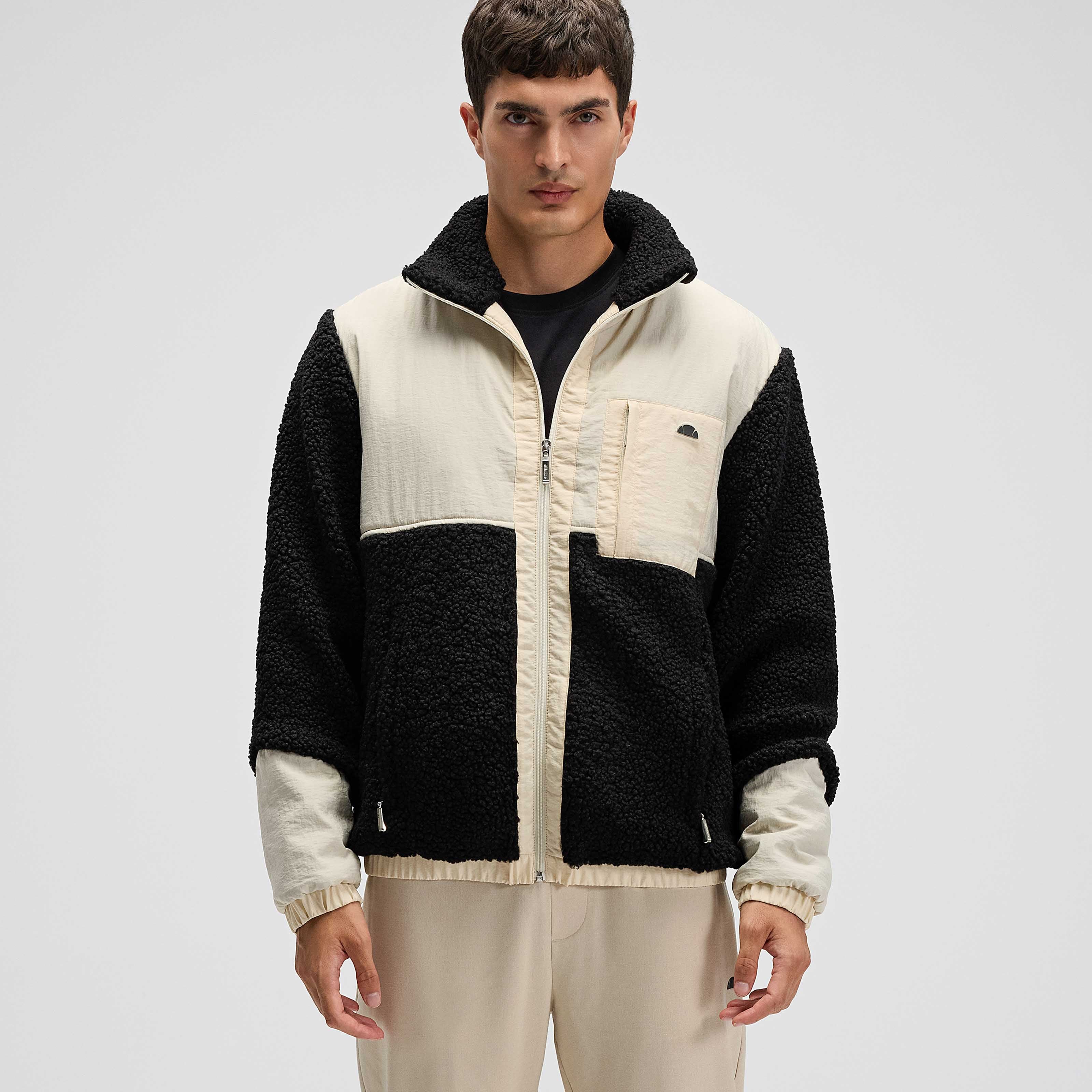 Ellesse Erkek Fermuarlı Polar Mont EM511-BK