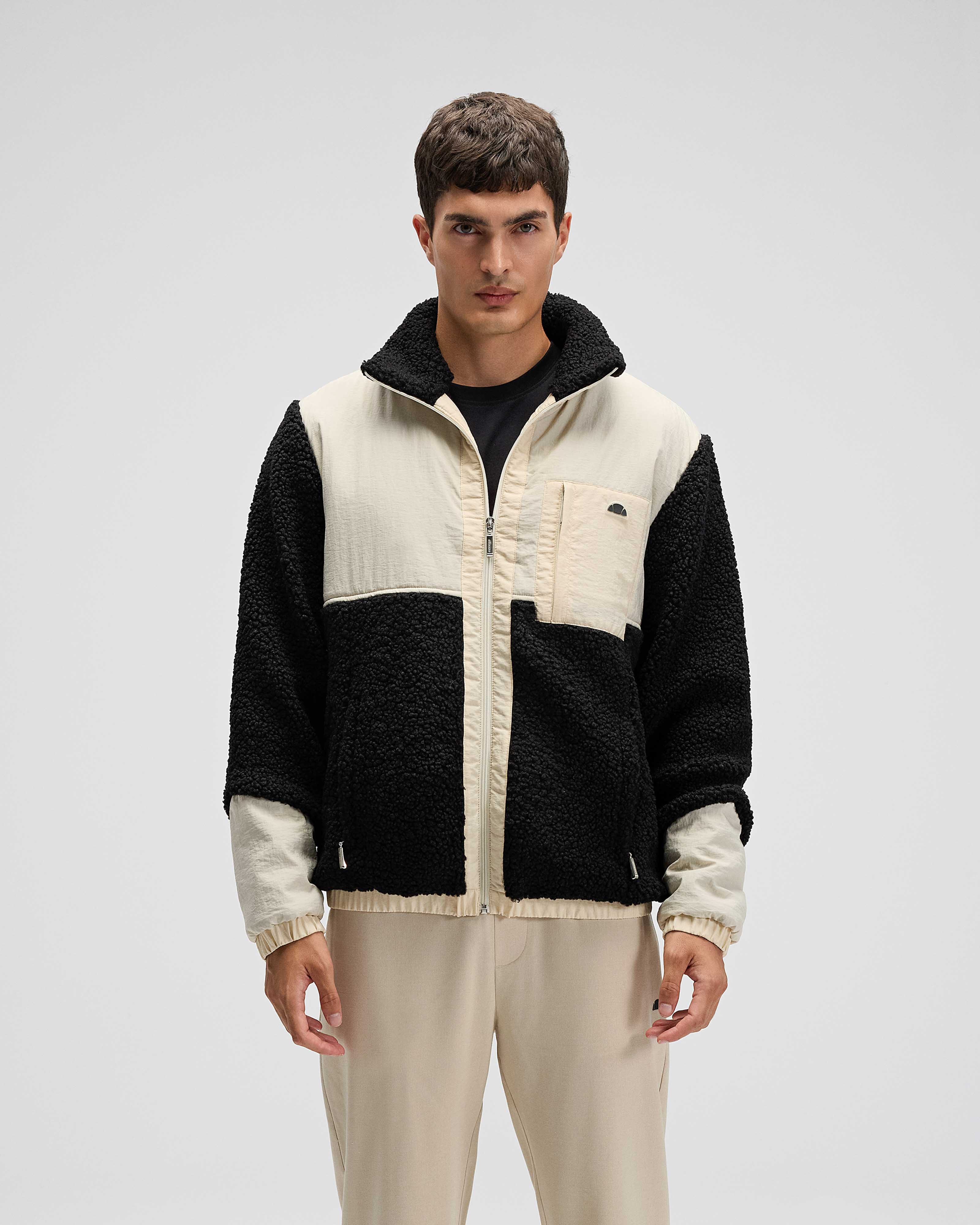 Ellesse Erkek Fermuarlı Polar Mont EM511-BK