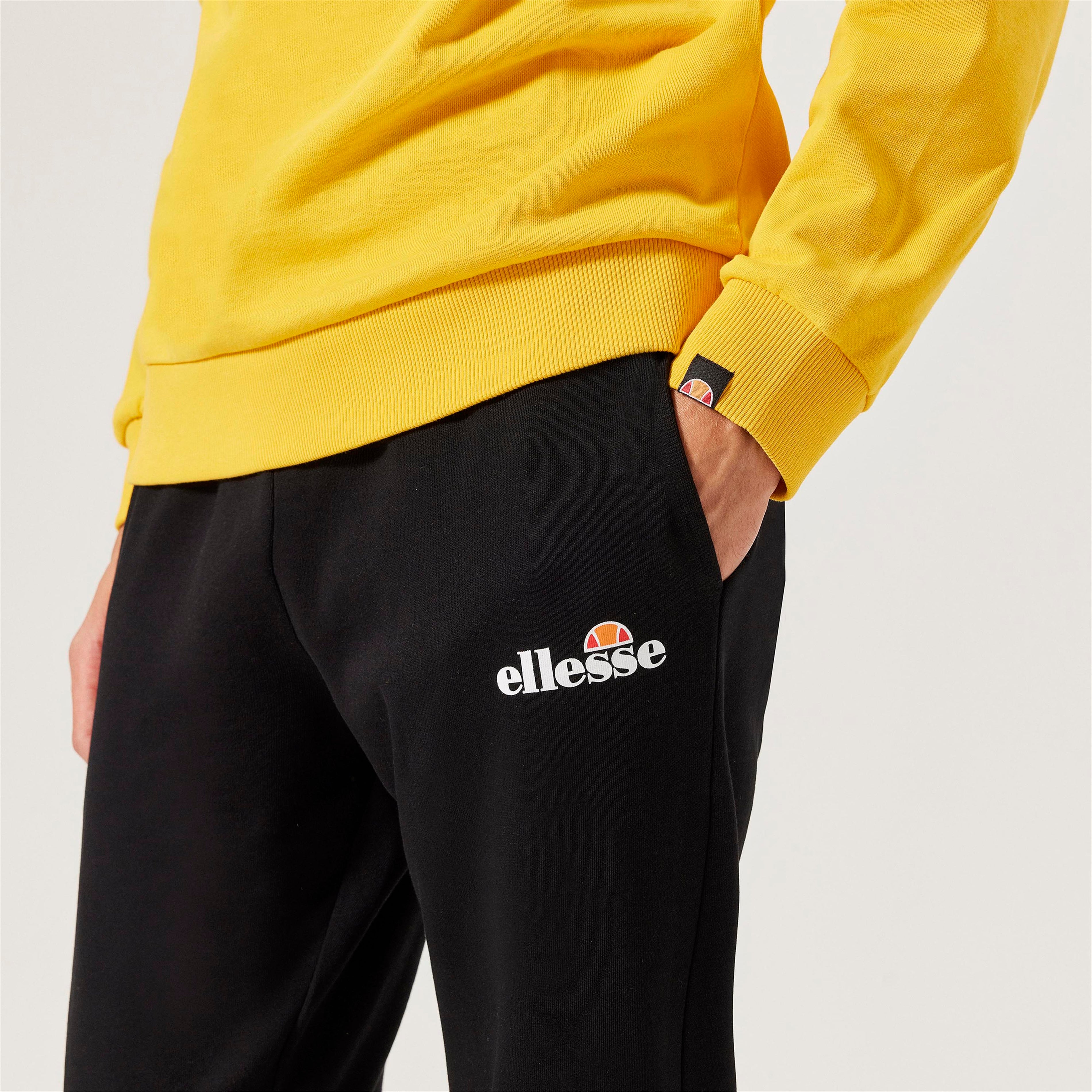 ellesse Erkek Sarı Kapüşonlu Sweatshirt M003-YL
