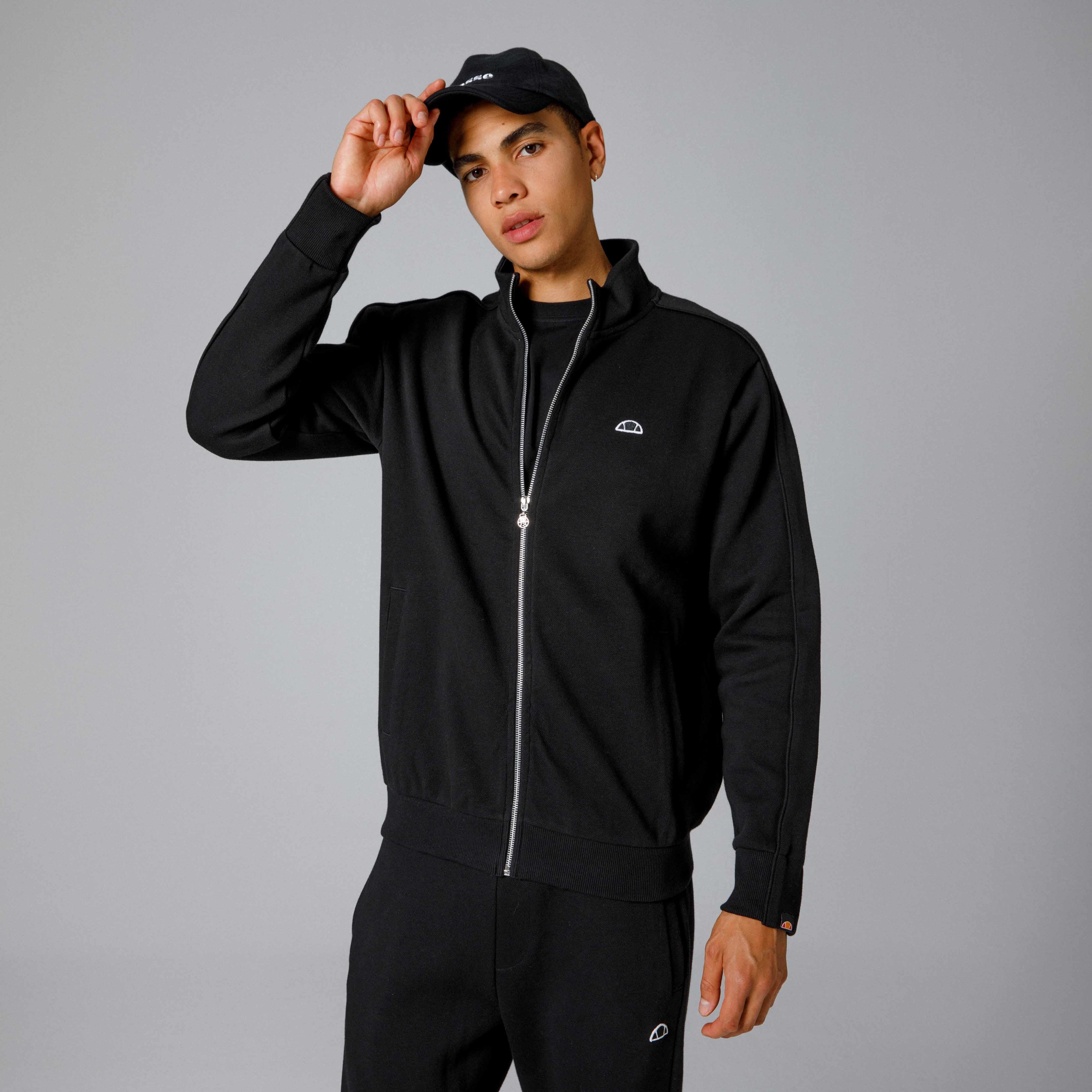 Ellesse Fermuarlı Erkek Sweat EM210-BK