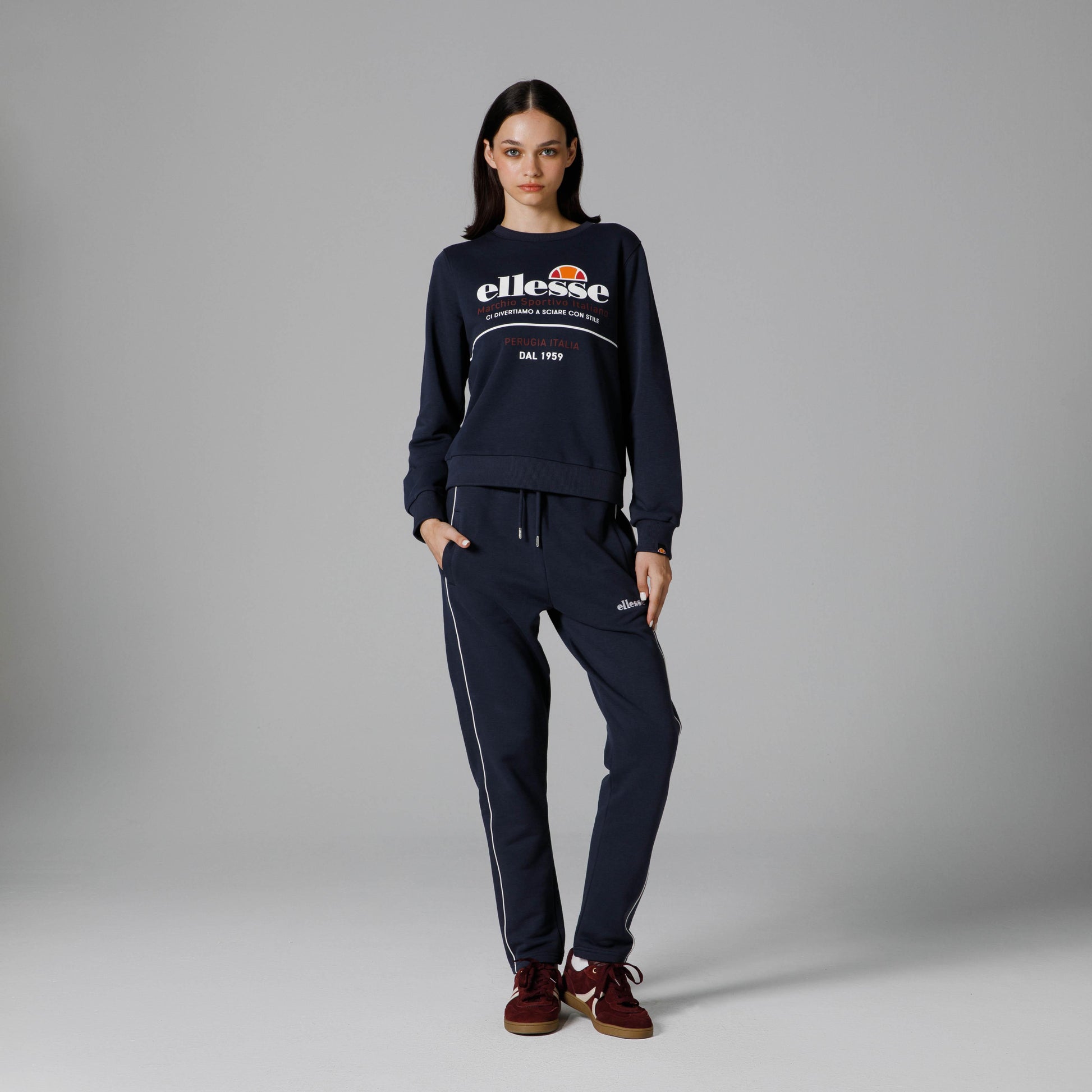 Ellesse Kadın Sweatshirt EF180-NV