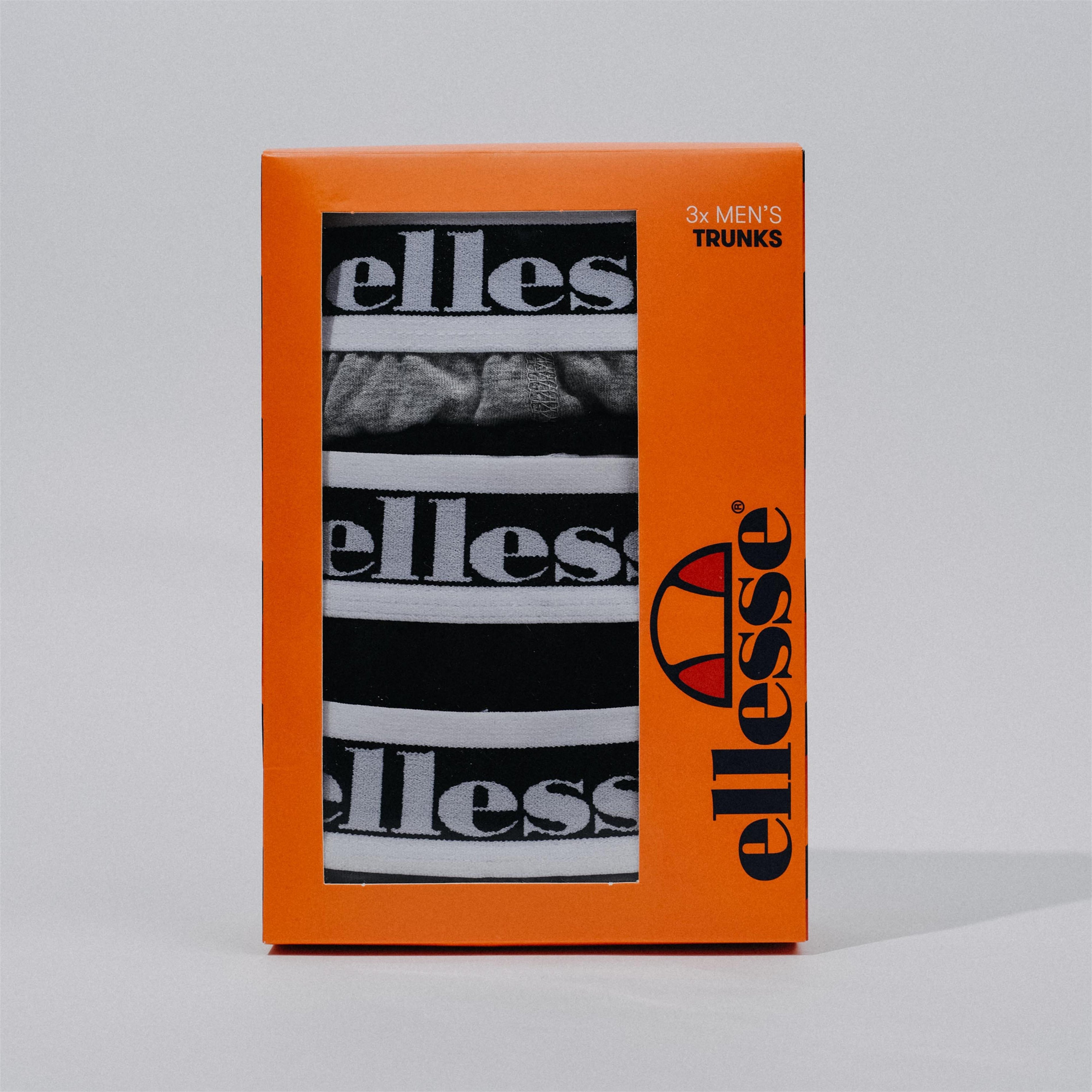 ellesse Erkek Boxer 3lü Paket B002-BKGRAN