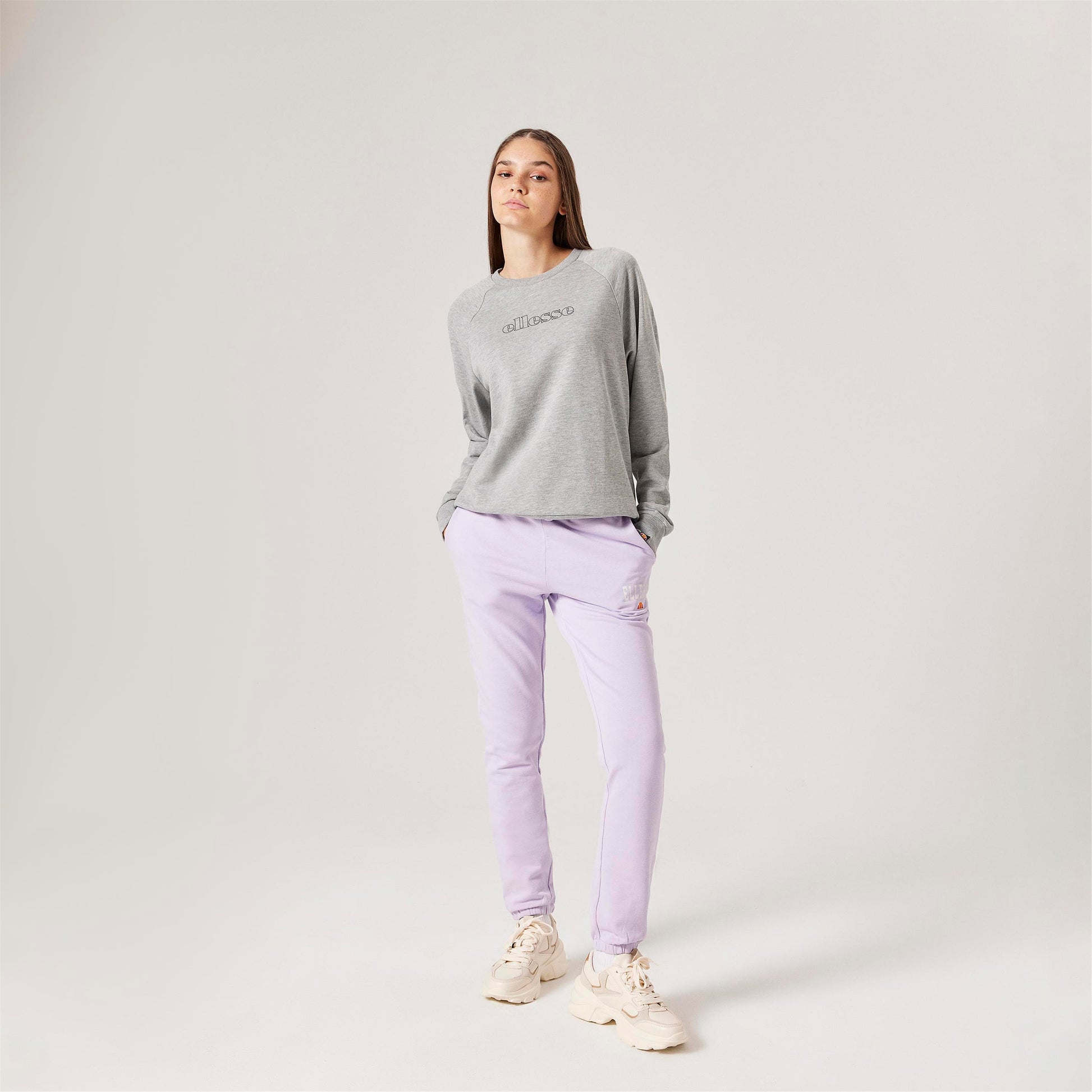 ellesse Unisex Gri Sweatshirt U001-GR