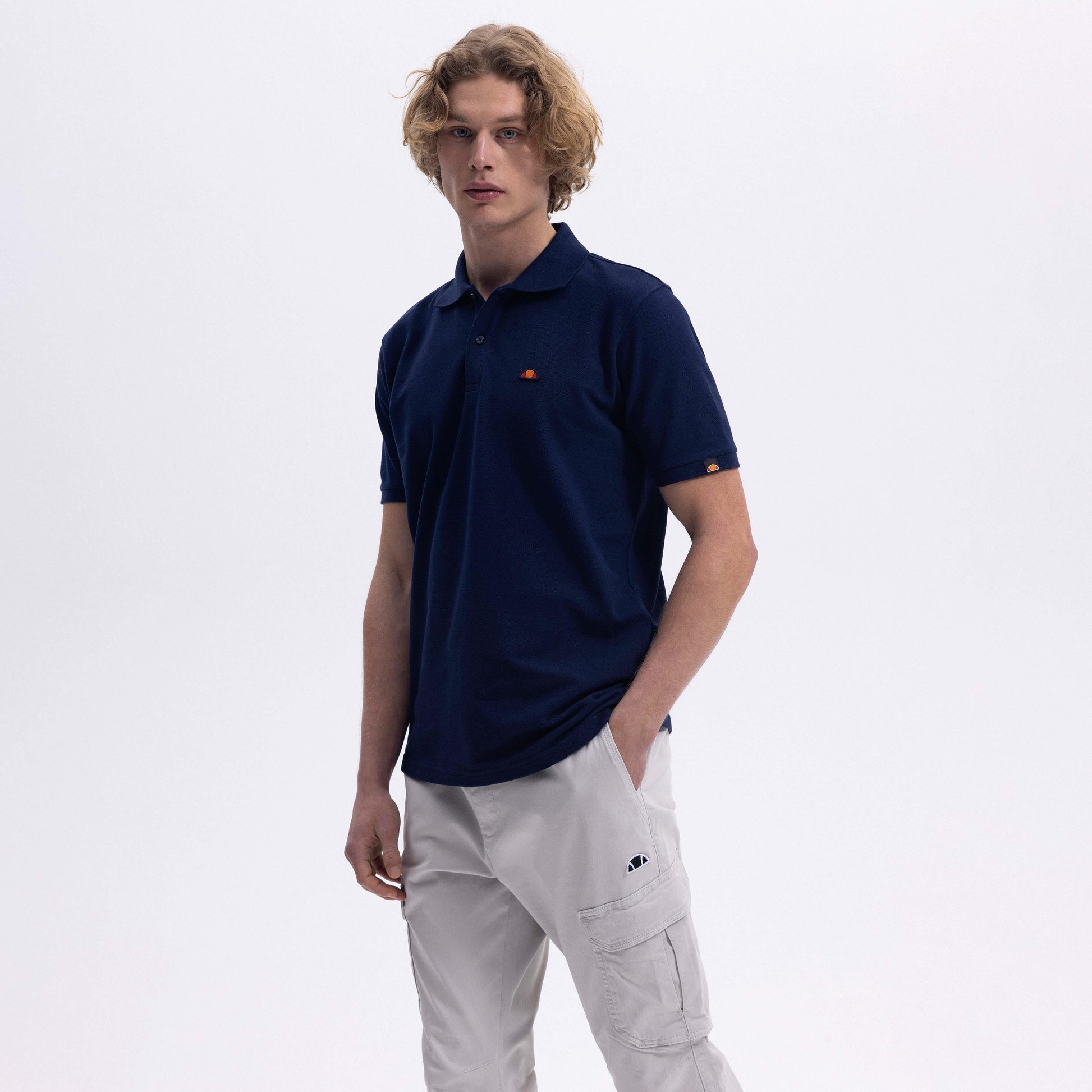 Ellesse Erkek Polo Yaka Tişört EM460-NV