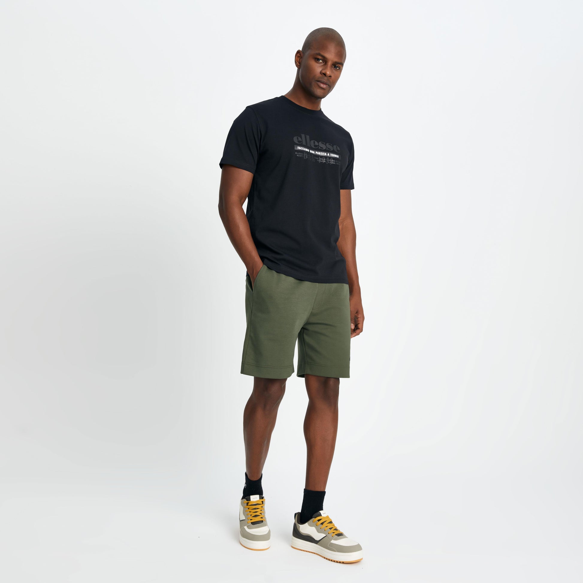 Ellesse Erkek Tişört EM182-BK