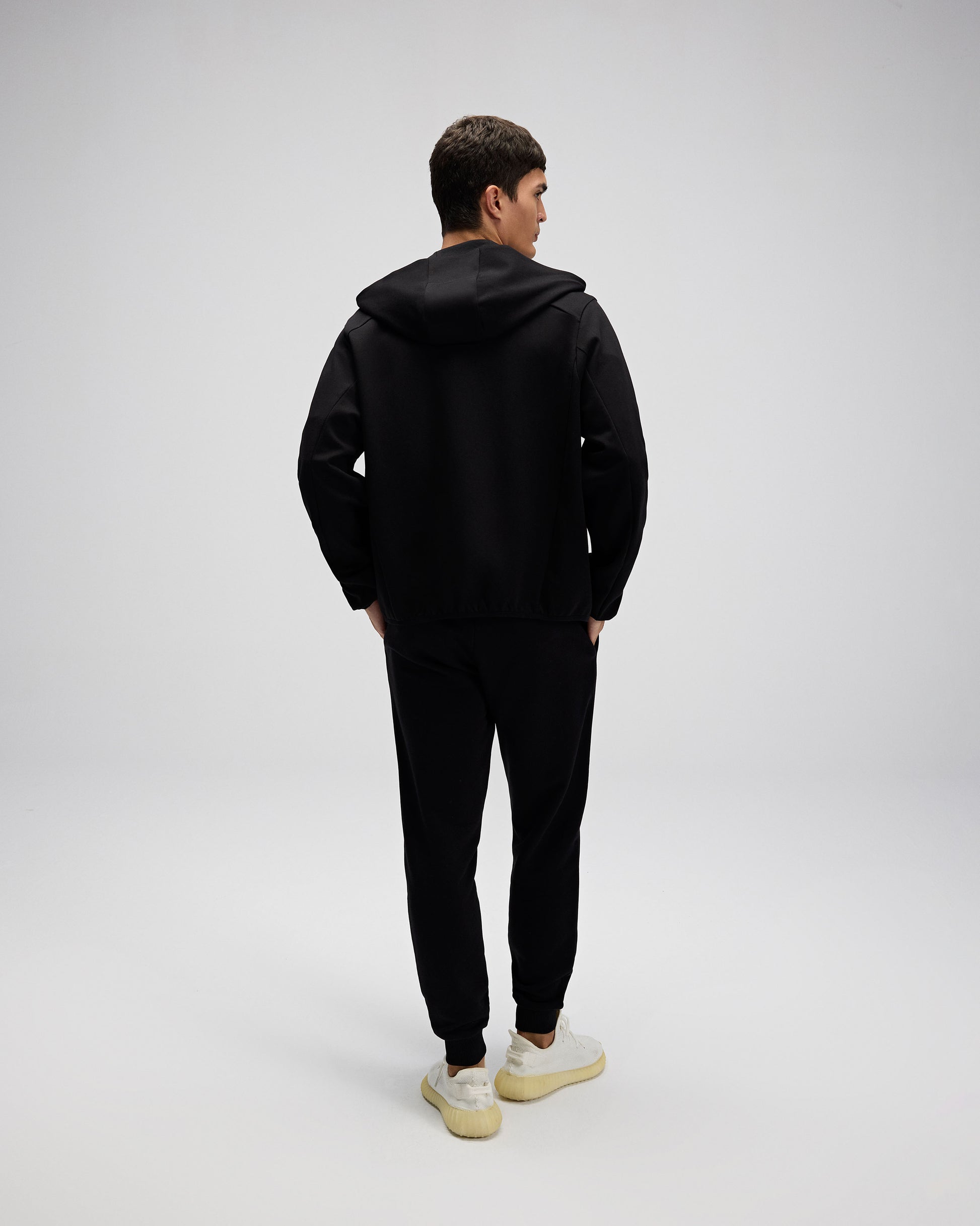 Ellesse Erkek Fermuarlı Kapüşonlu Sweat EM526-BK